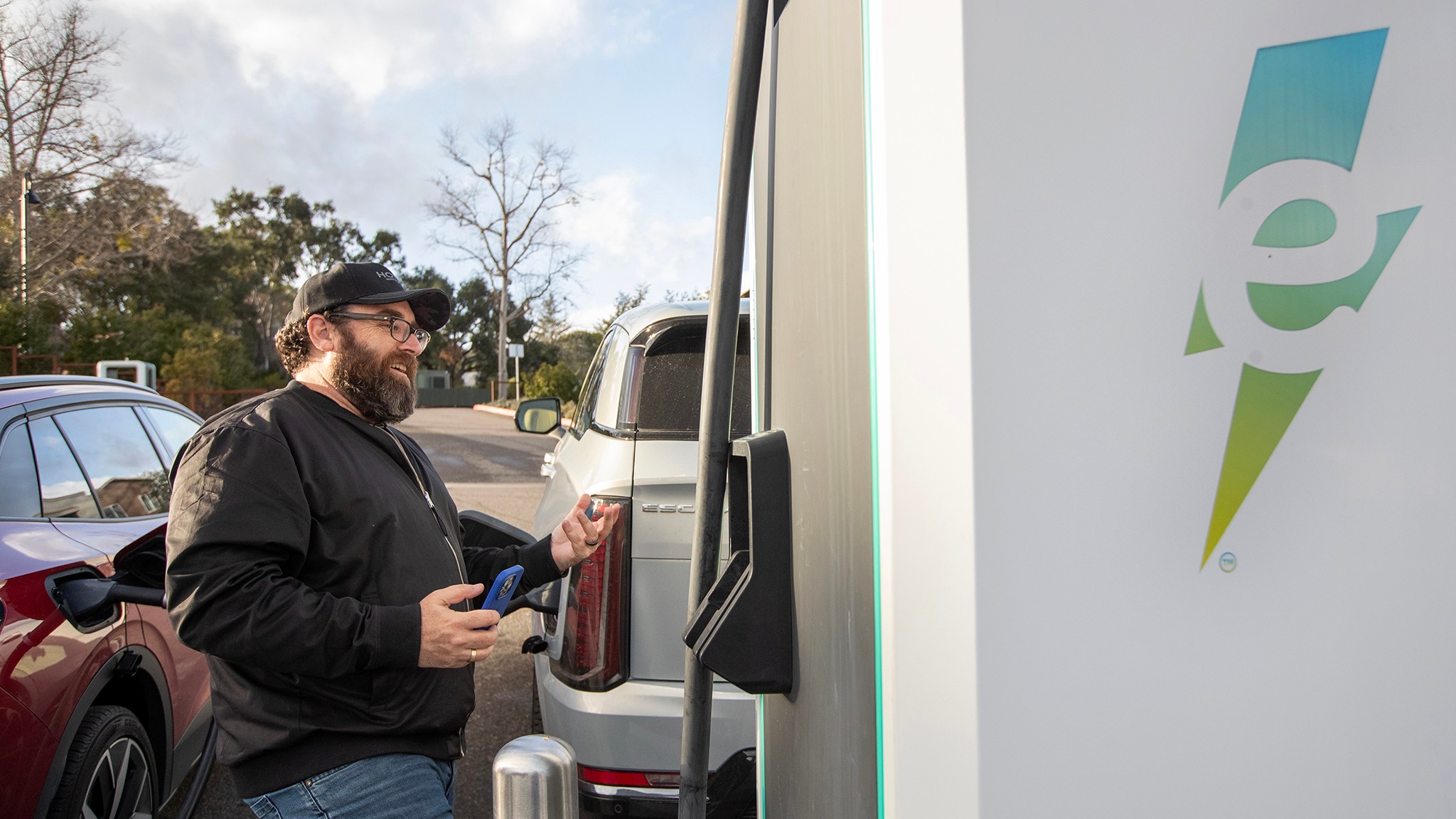 46 2025 Cadillac Escalade IQ road trip SF LA