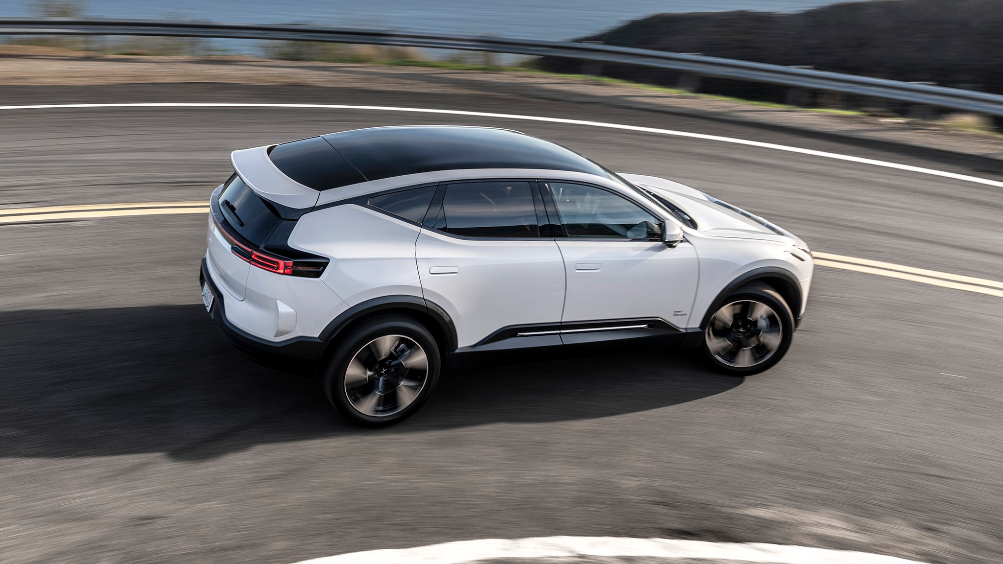 3 2025 Polestar 3 LR First Drive side view