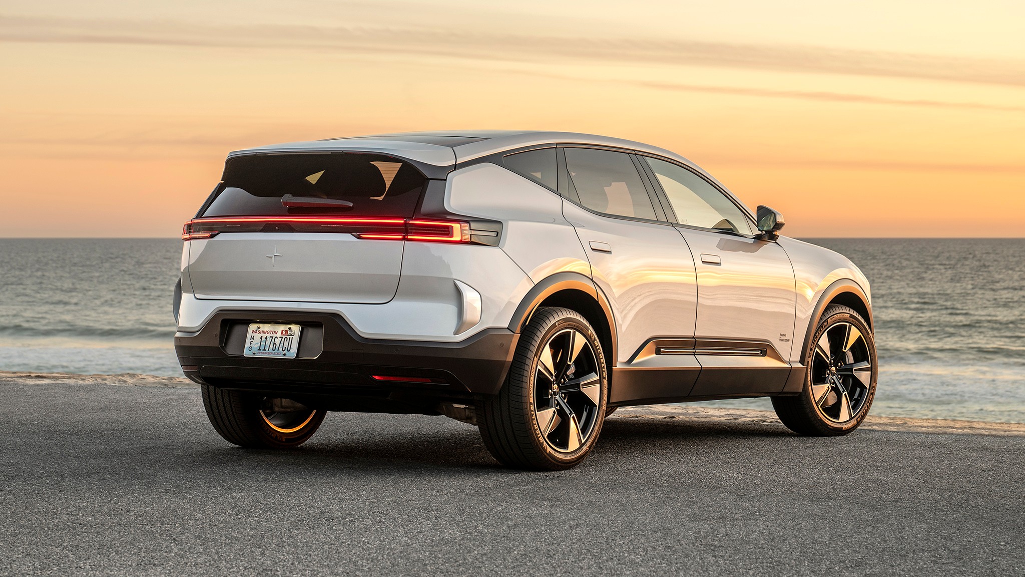 10 2025 Polestar 3 LR First Drive rear view