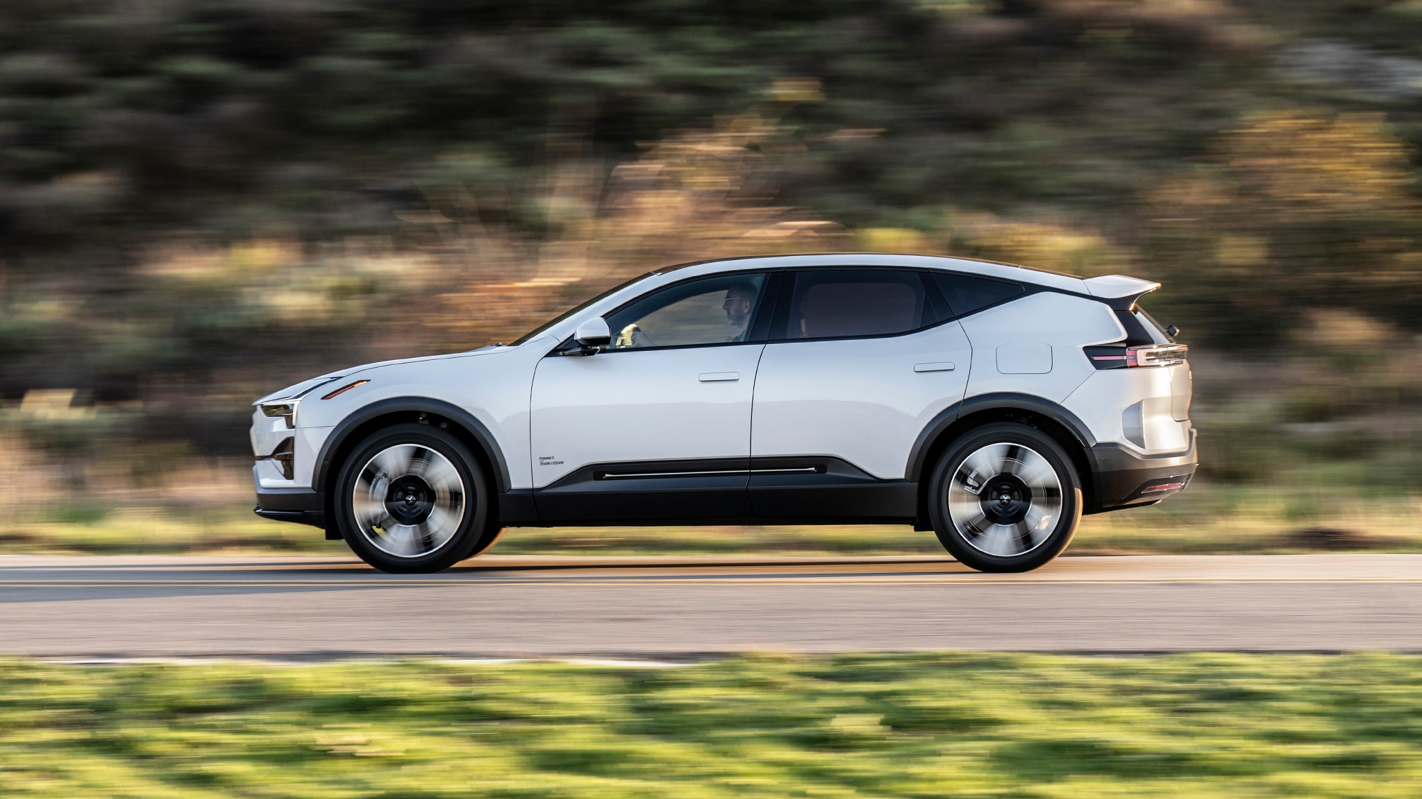 13 2025 Polestar 3 LR First Drive side view
