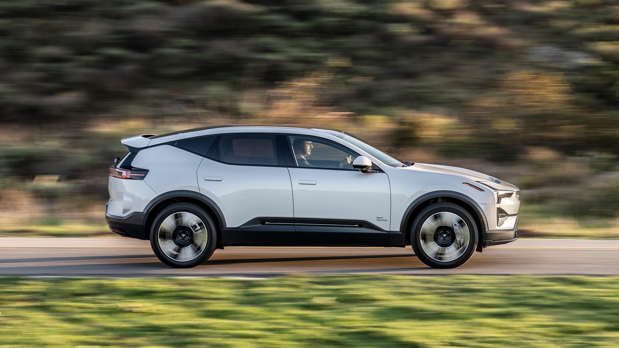 14 2025 Polestar 3 LR First Drive side view