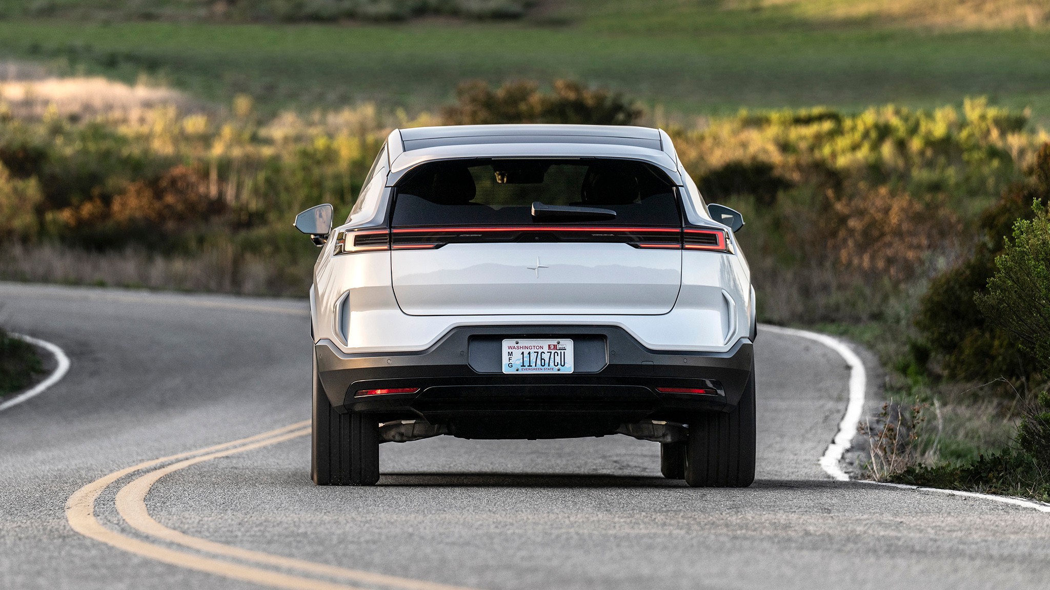 15 2025 Polestar 3 LR First Drive rear view
