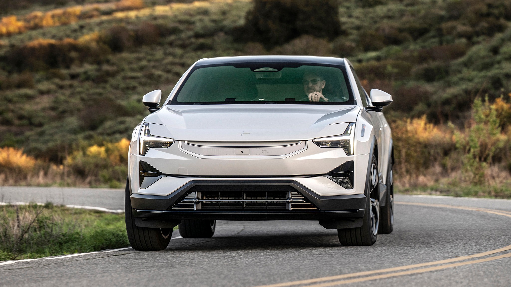 17 2025 Polestar 3 LR First Drive front view