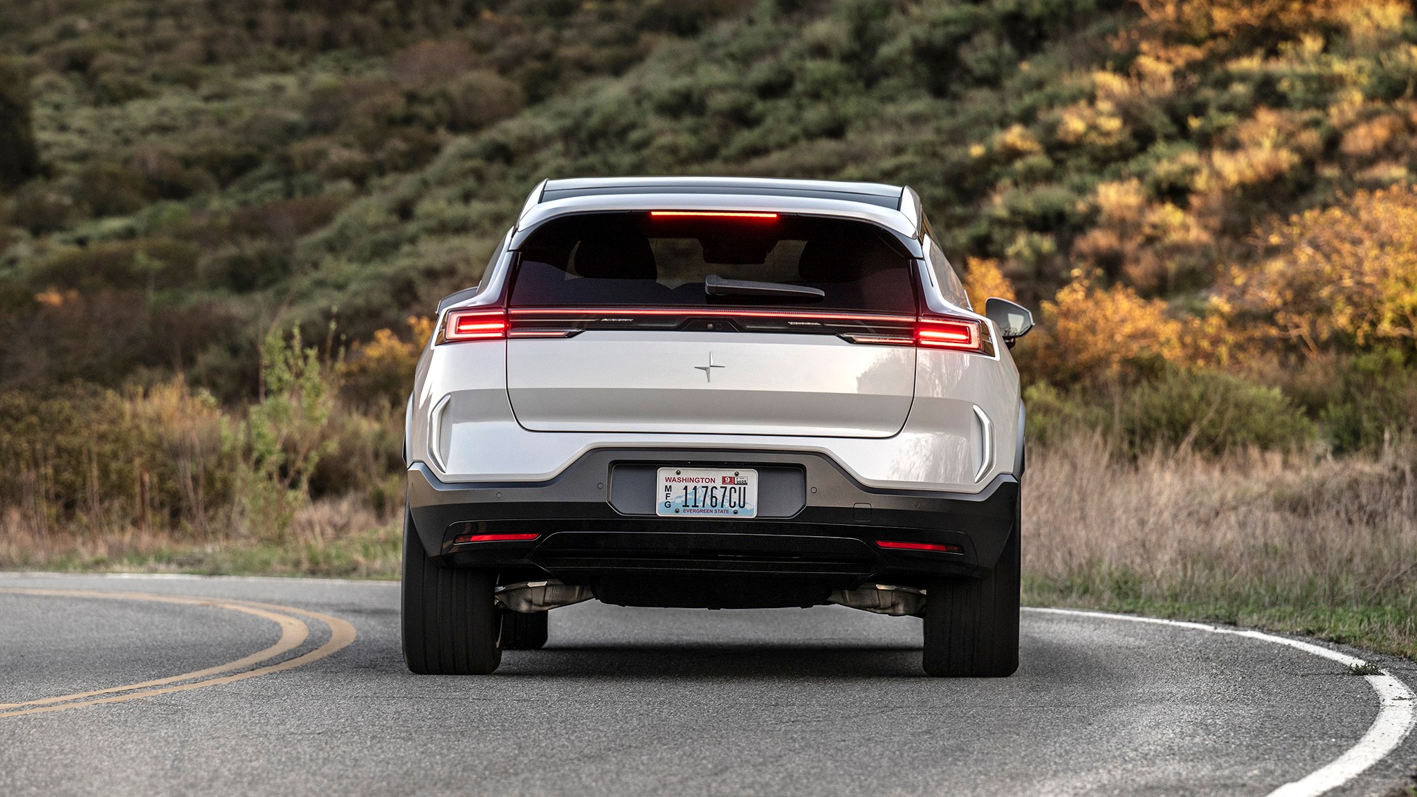 18 2025 Polestar 3 LR First Drive rear view