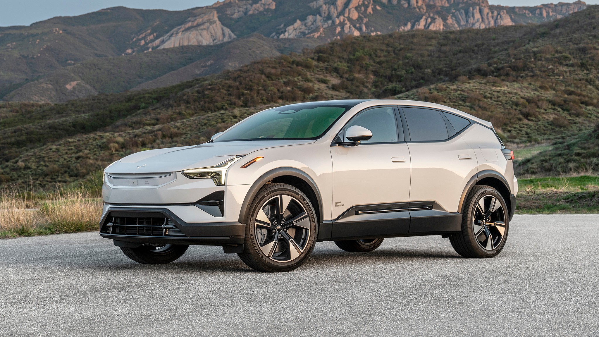 26 2025 Polestar 3 LR First Drive front view