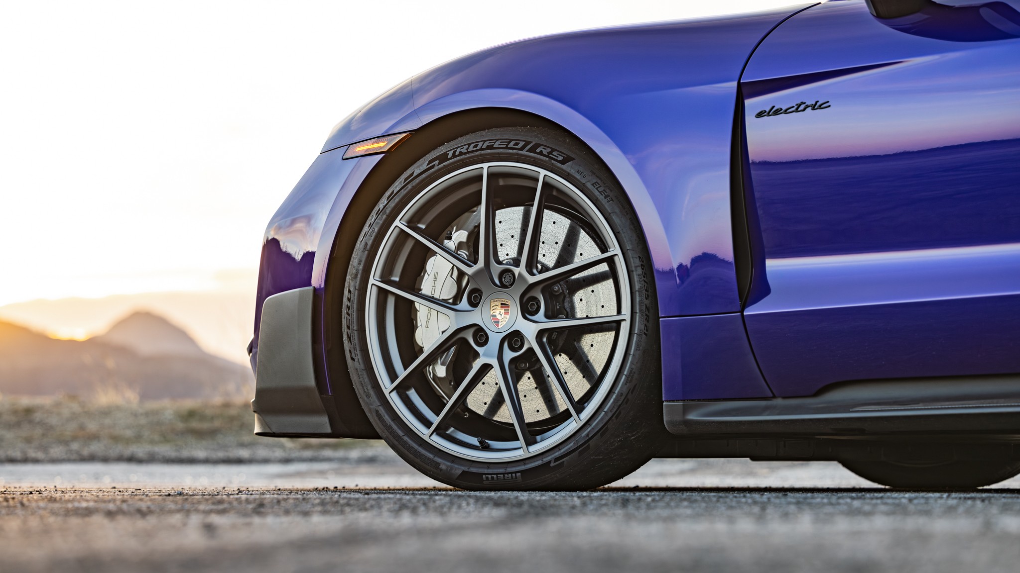 017 2025 Porsche Taycan Turbo GT Weissach Road