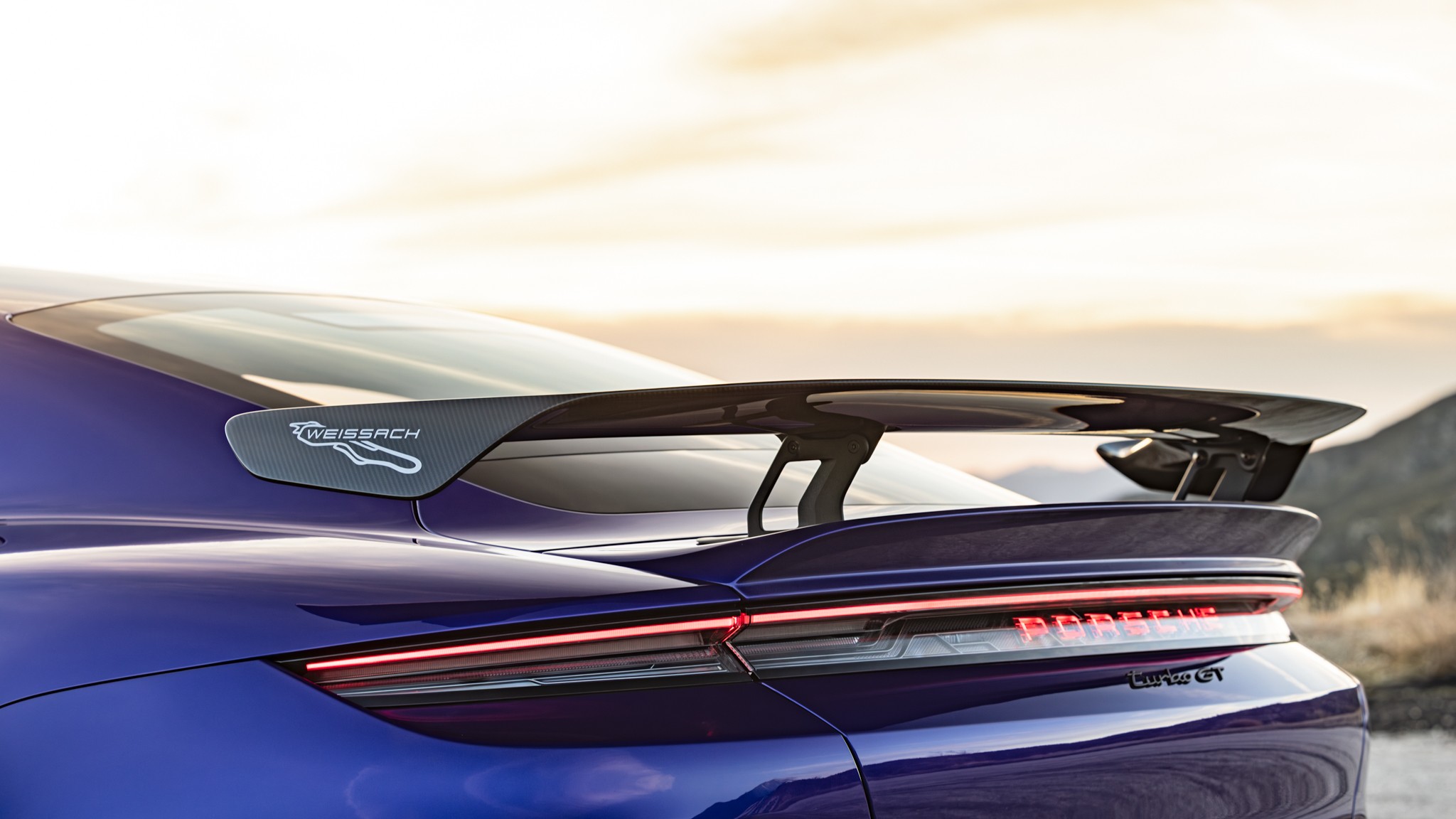 020 2025 Porsche Taycan Turbo GT Weissach Road