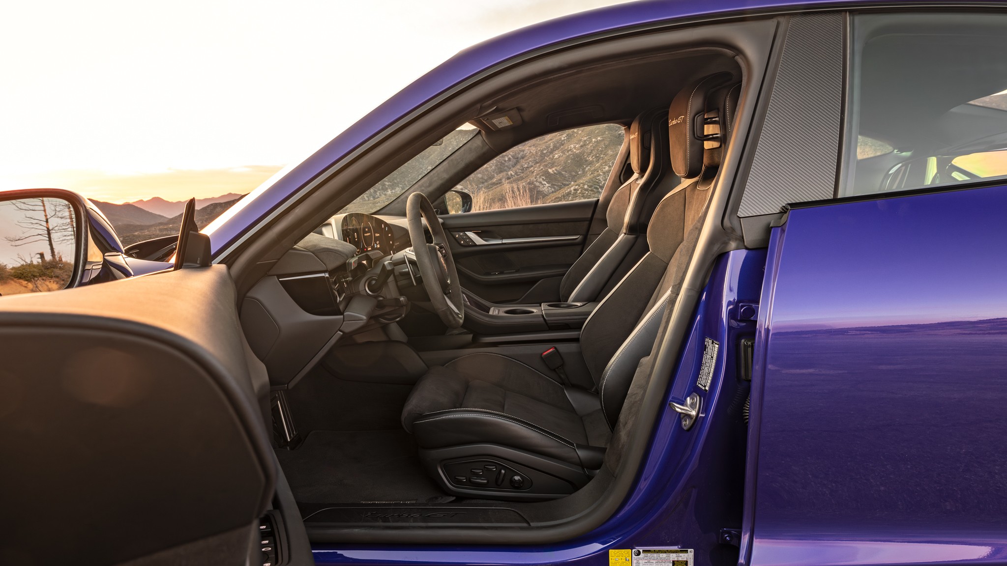 036 2025 Porsche Taycan Turbo GT Weissach Road