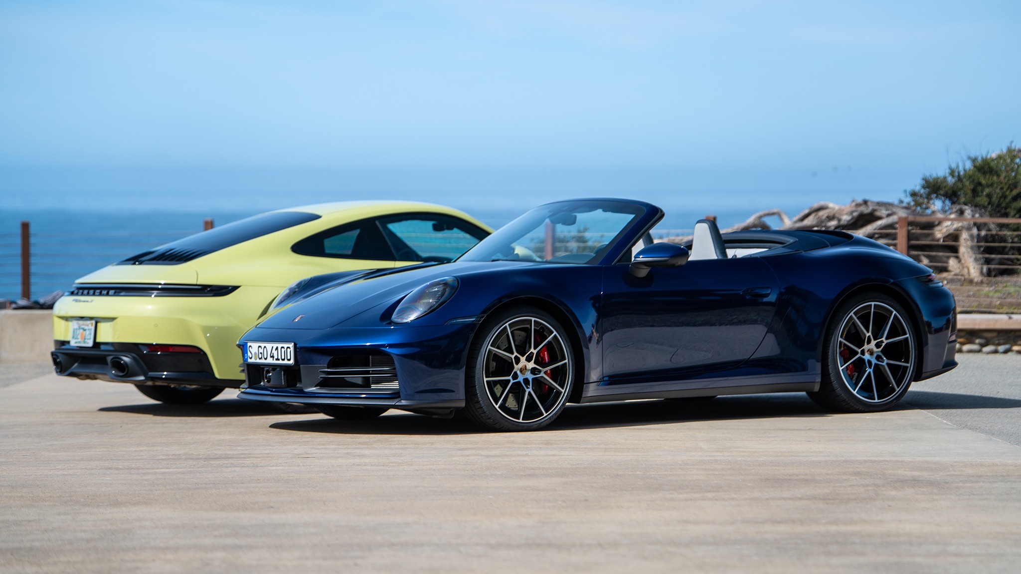 2025 porsche 911 carrera s first drive gentian blue cabriolet 1