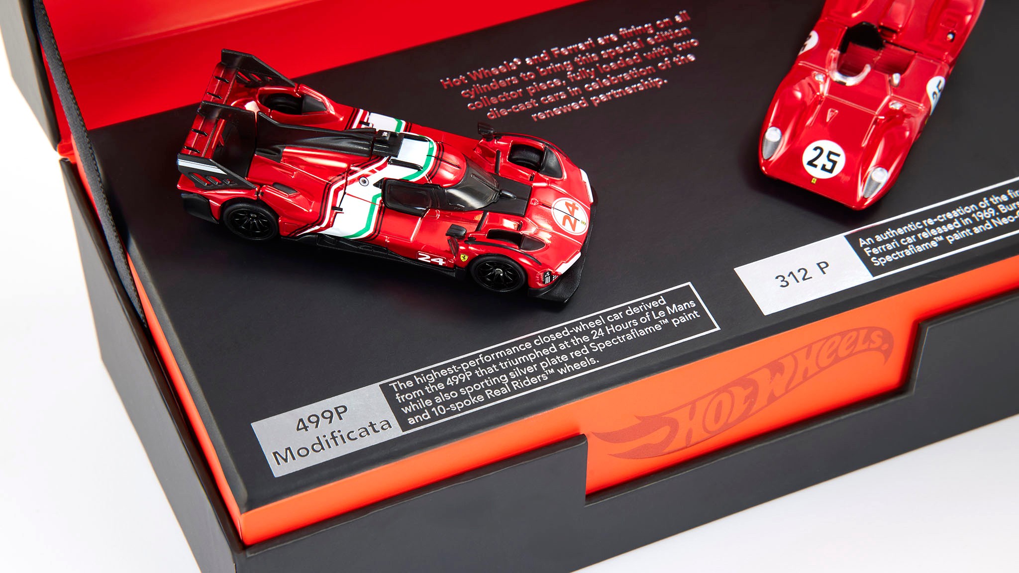 Ferrari 499P 312P Hot Wheels Heritage Collection 7