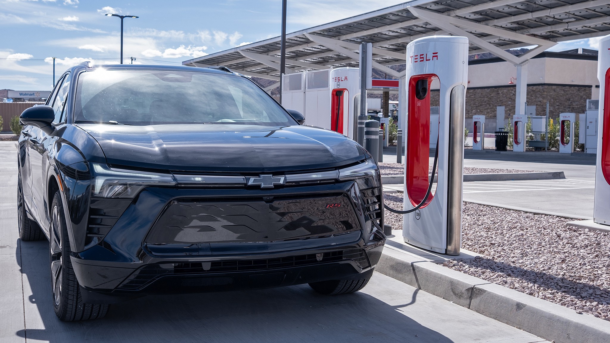 2025 chevrolet blazer ev rs rwd tesla supercharger roadtrip 2