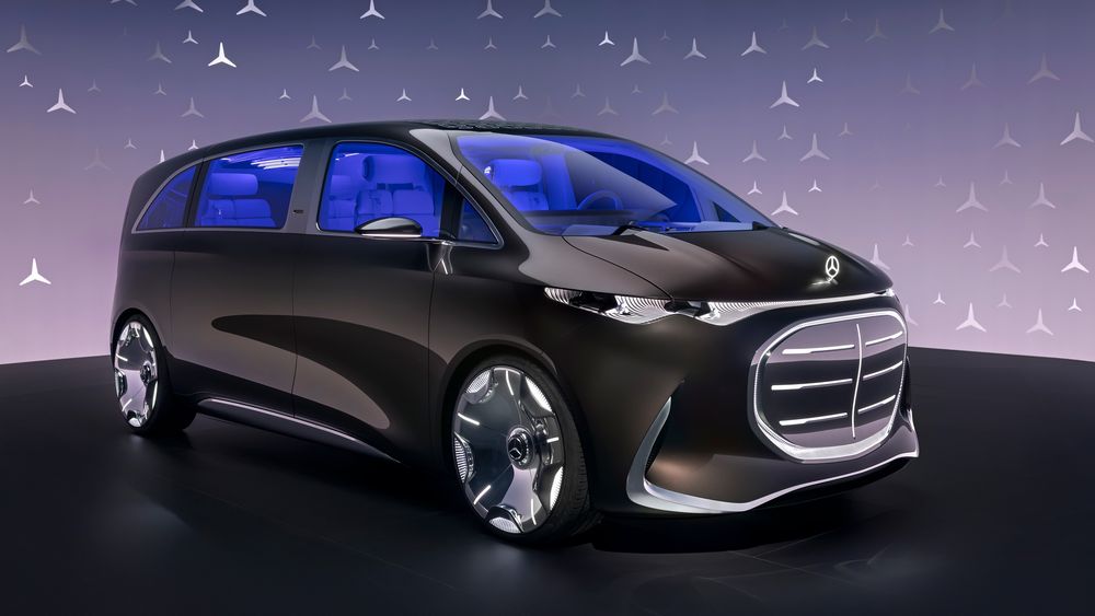 Mercedes Benz Vision V concept luxury van 3