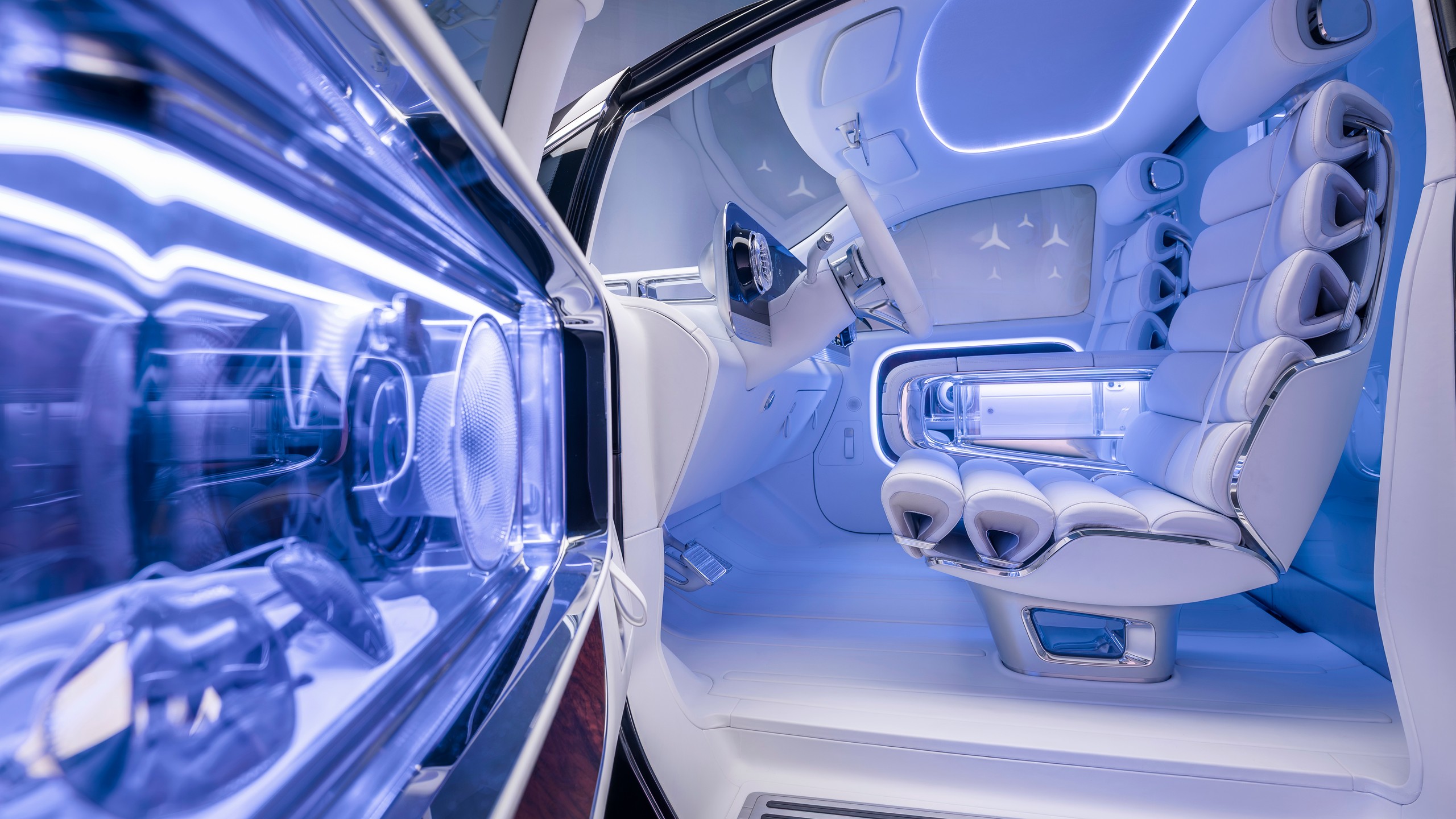 Mercedes Benz Vision V concept luxury van 27