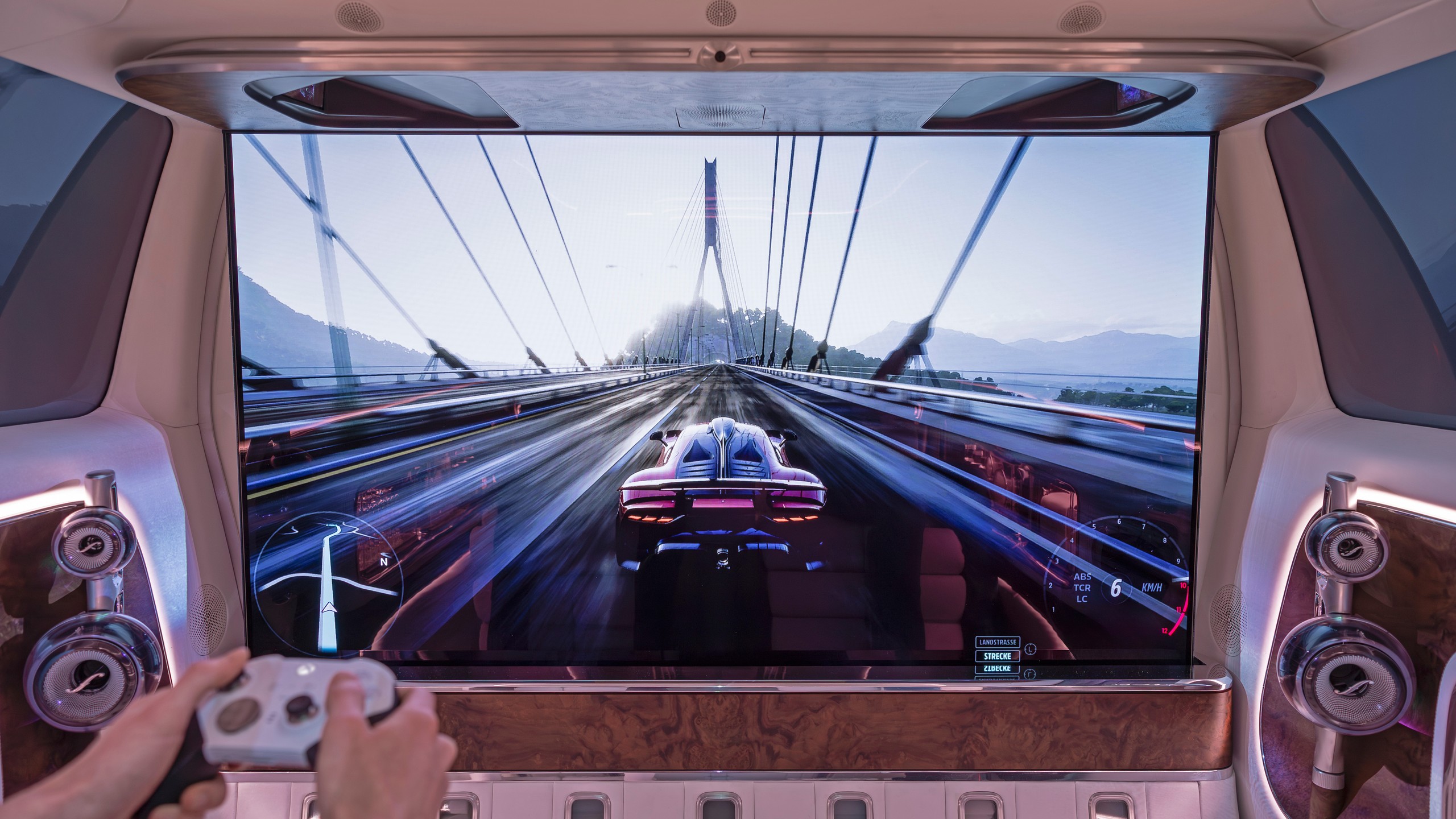 Mercedes Benz Vision V concept luxury van 36