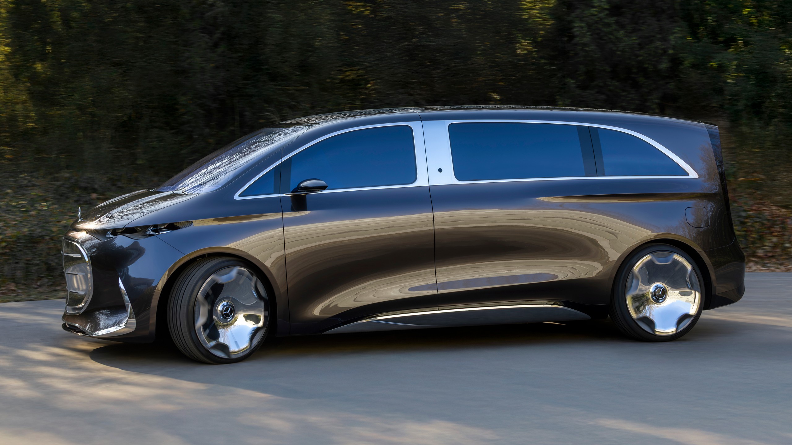 Mercedes Benz Vision V concept luxury van 53