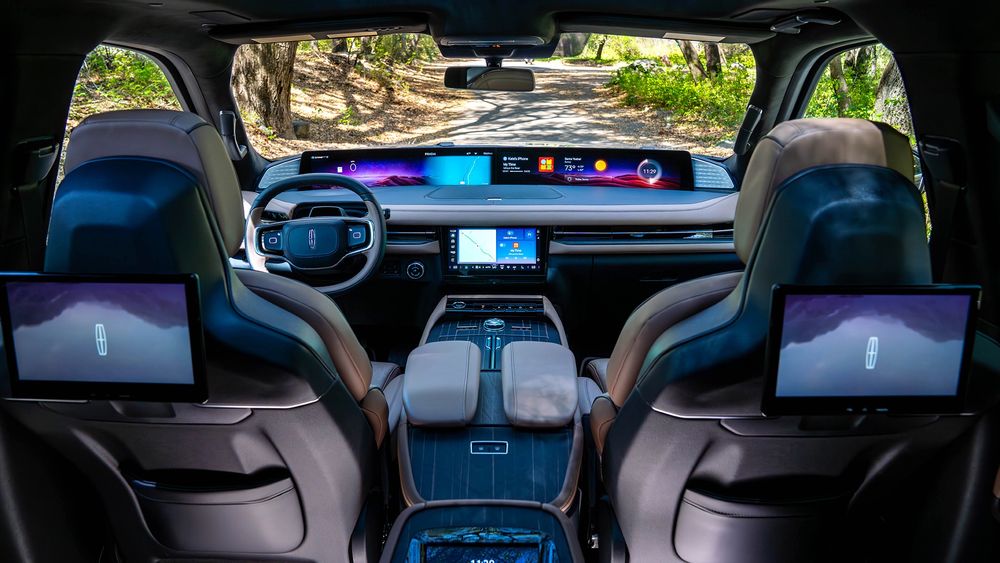 4 2025 Lincoln Navigator Black Label gray interior