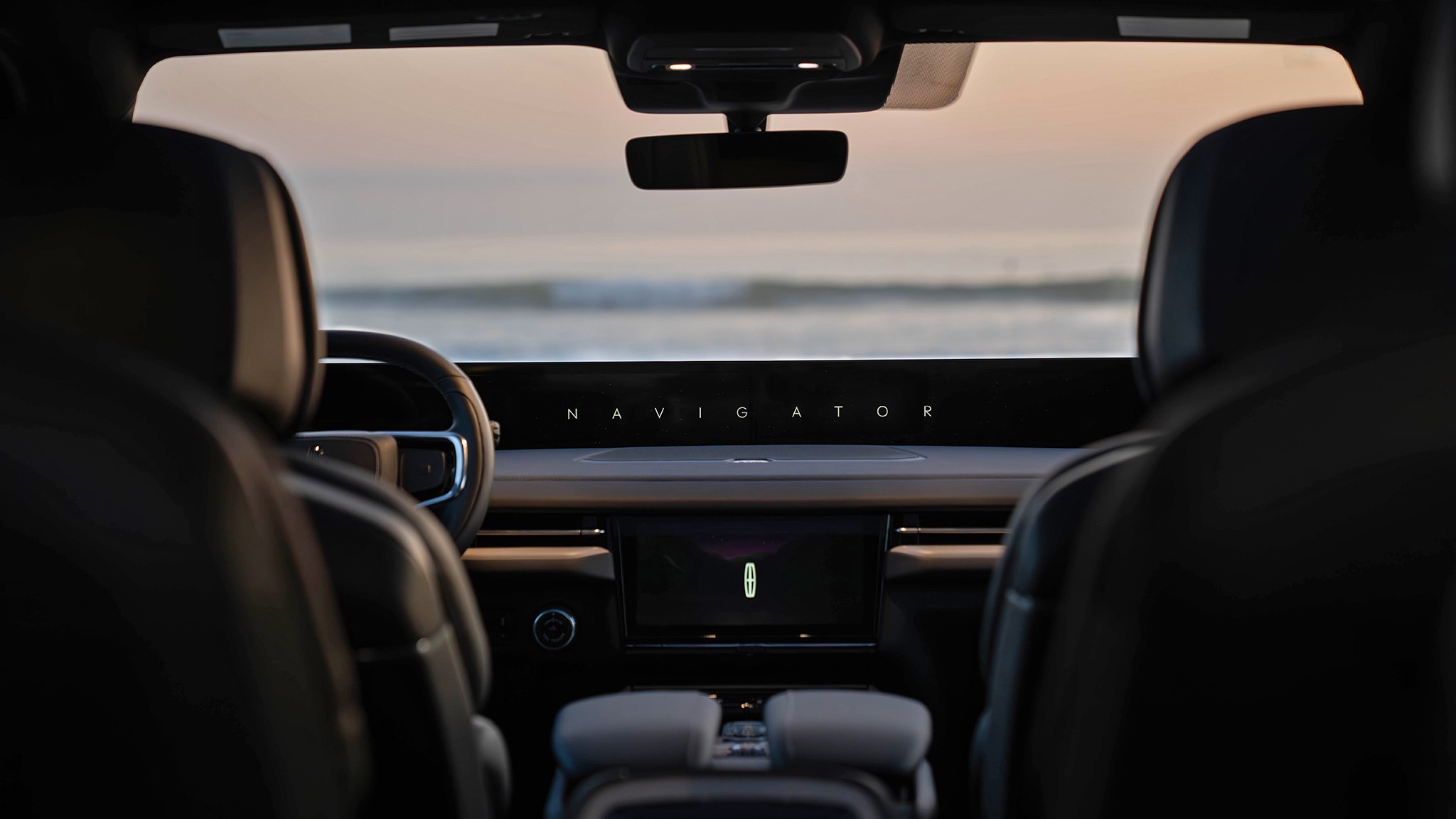 4 2025 Lincoln Navigator gray interior