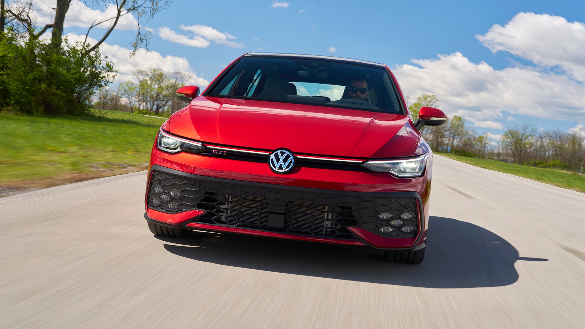 37 2025 Volkswagen GTI autobahn kings red