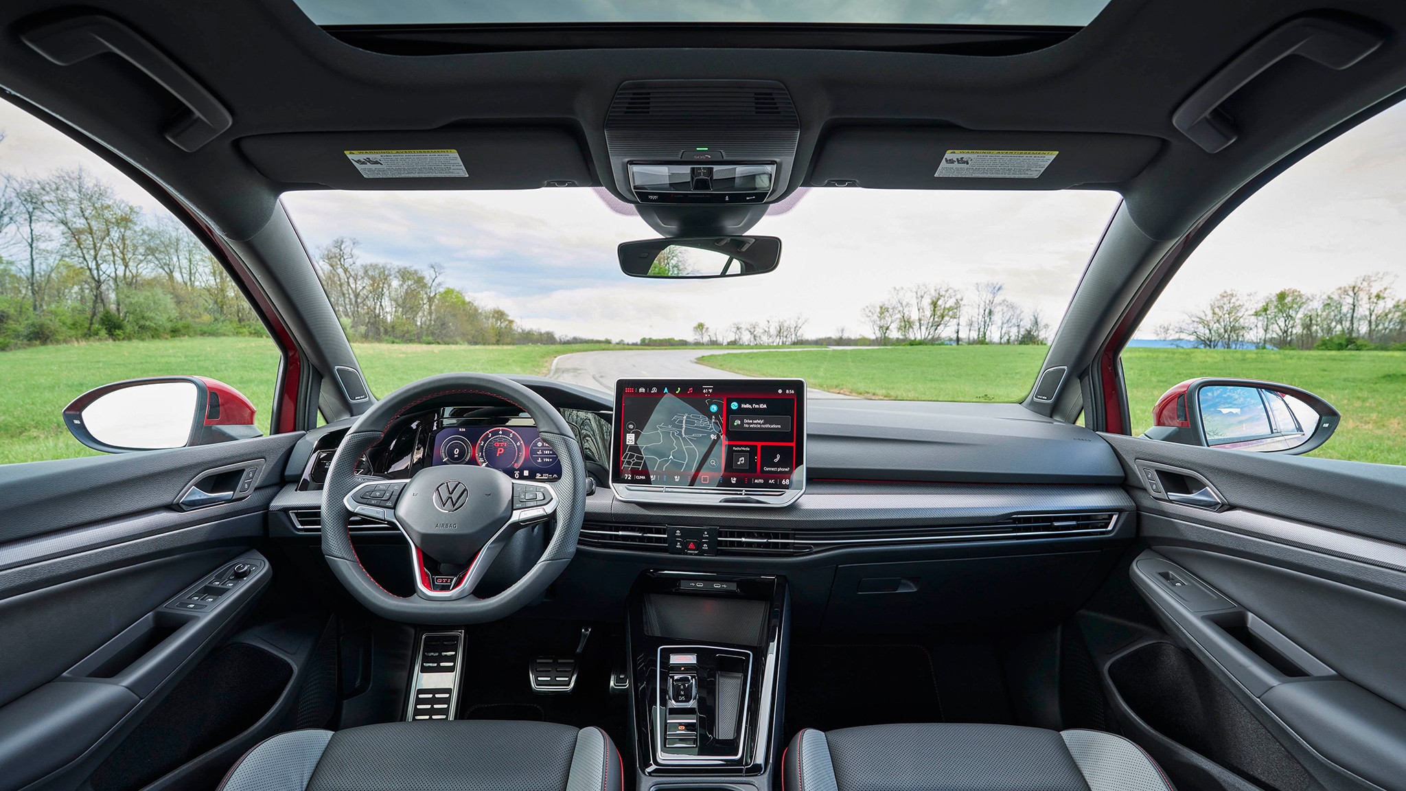 4 2025 Volkswagen GTI autobahn kings red