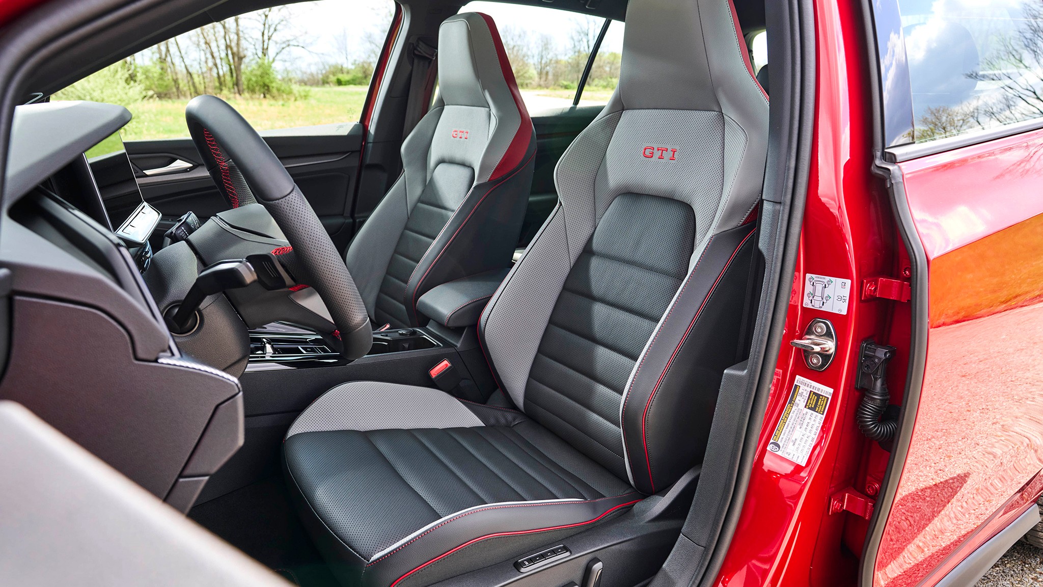 8 2025 Volkswagen GTI autobahn kings red