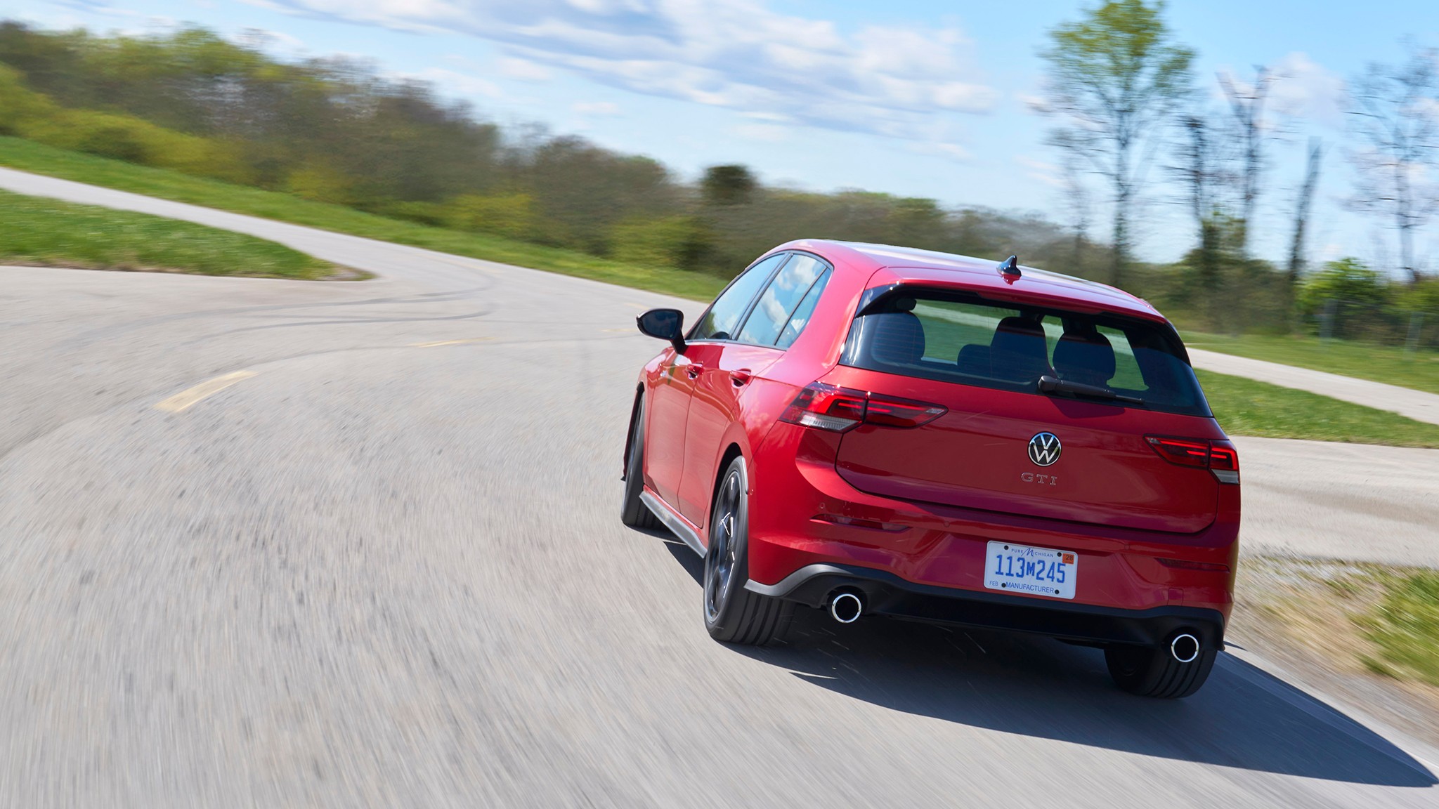 36 2025 Volkswagen GTI autobahn kings red
