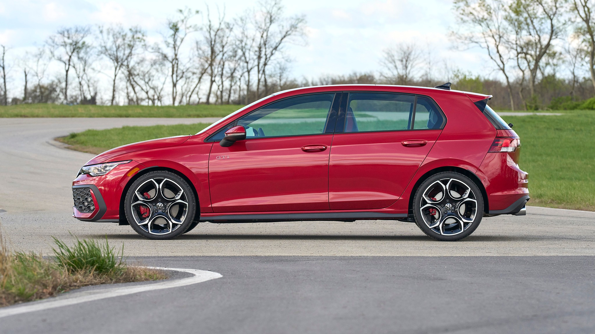 3 2025 Volkswagen GTI autobahn kings red