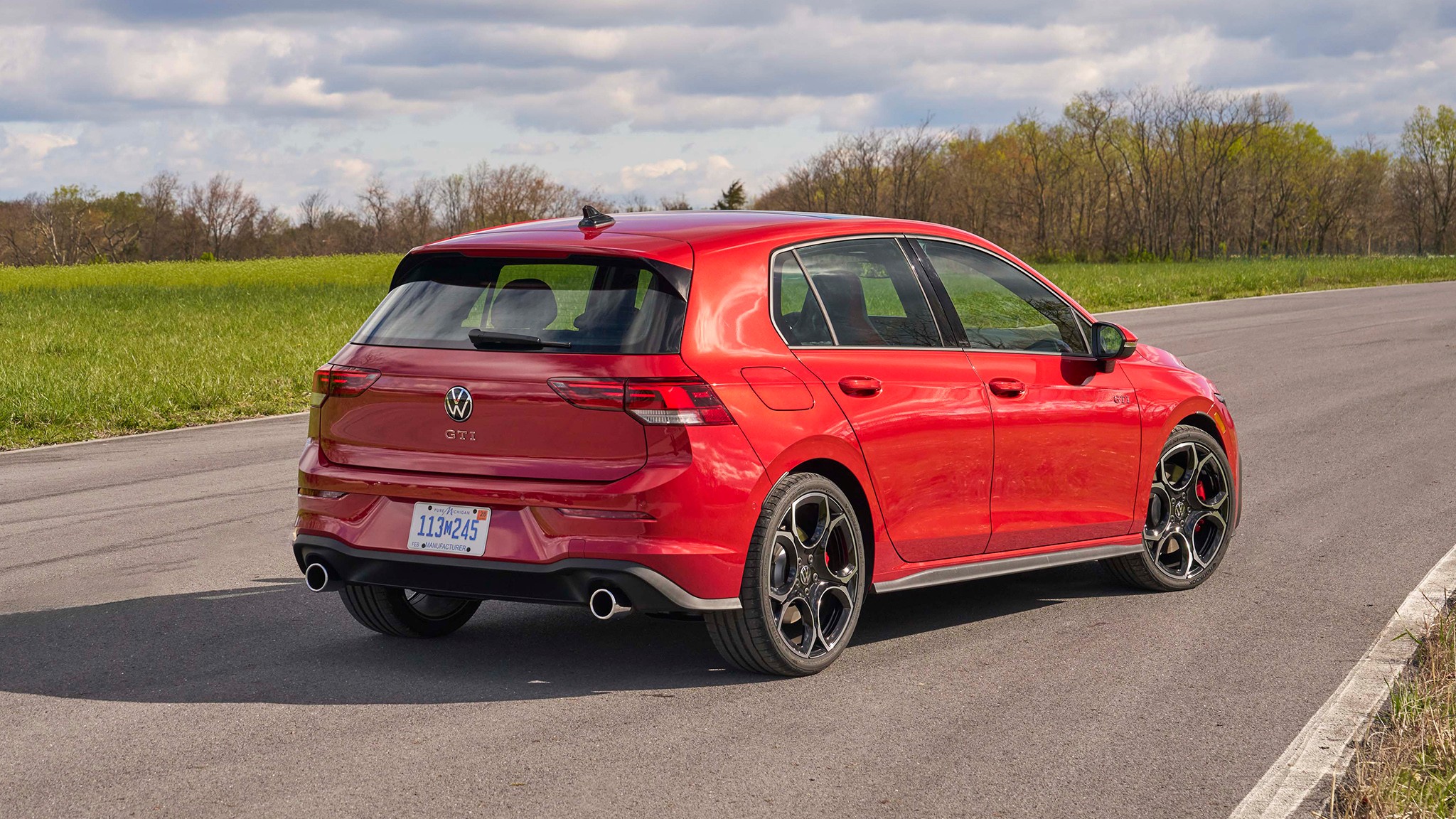 22 2025 Volkswagen GTI autobahn kings red