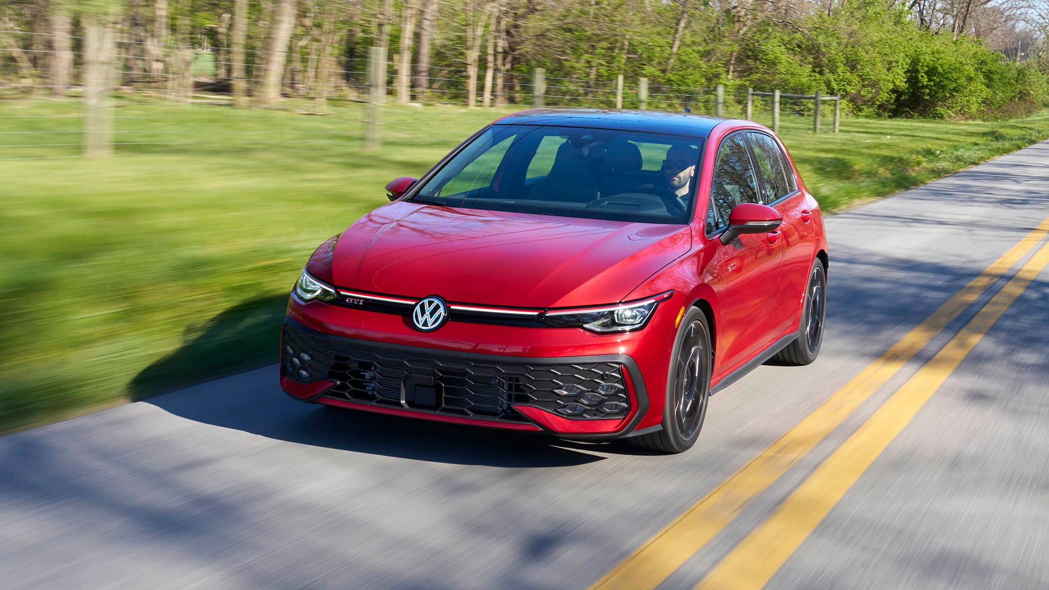 33 2025 Volkswagen GTI autobahn kings red