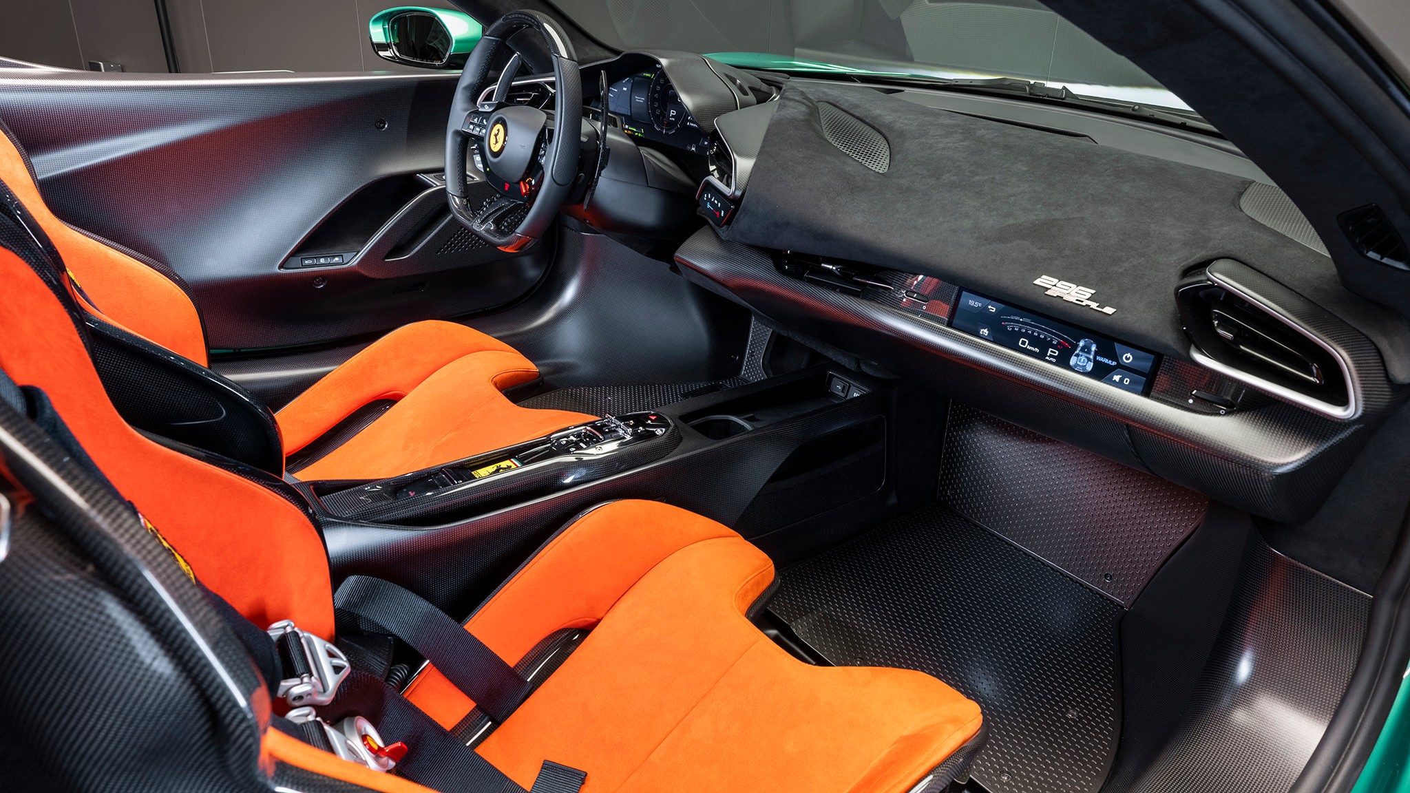 8 2026 Ferrari 296 Speciale green first look