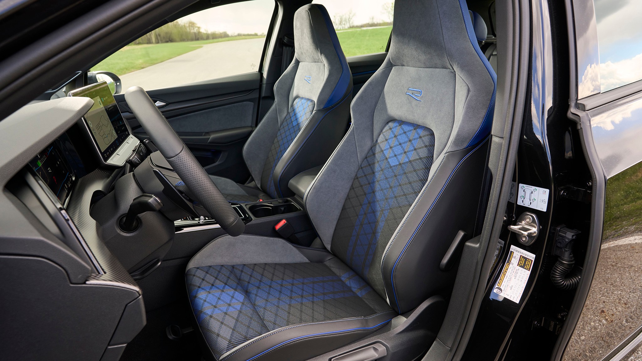 13 2025 Volkswagen Golf R black first drive