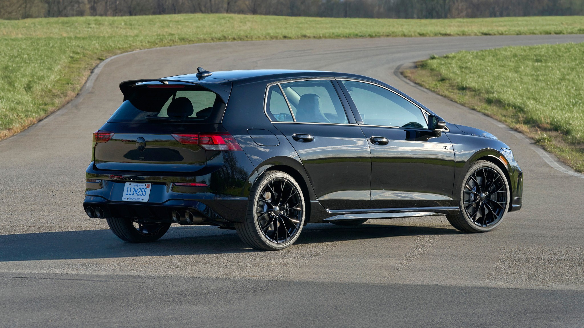 24 2025 Volkswagen Golf R black first drive