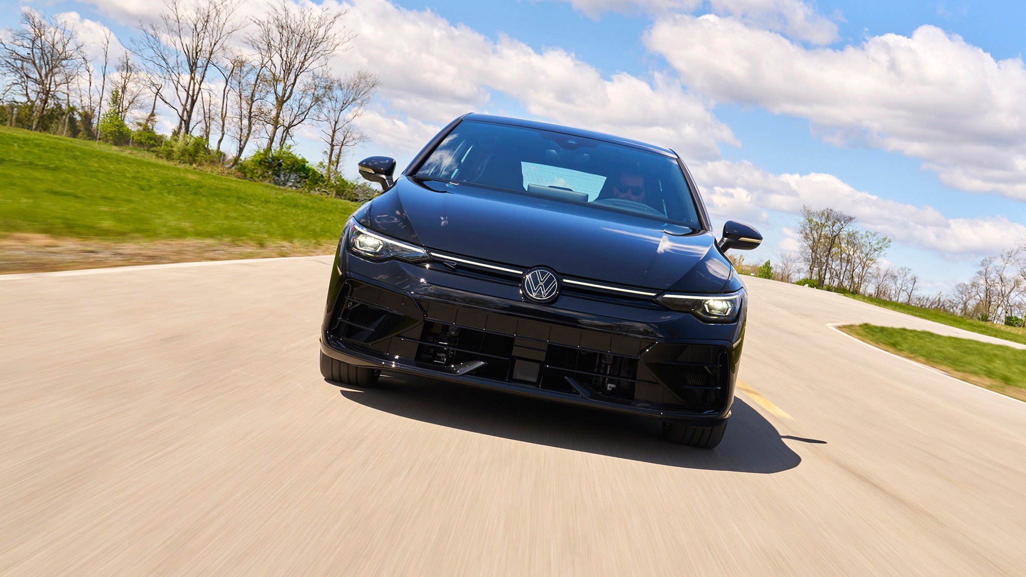 28 2025 Volkswagen Golf R black first drive