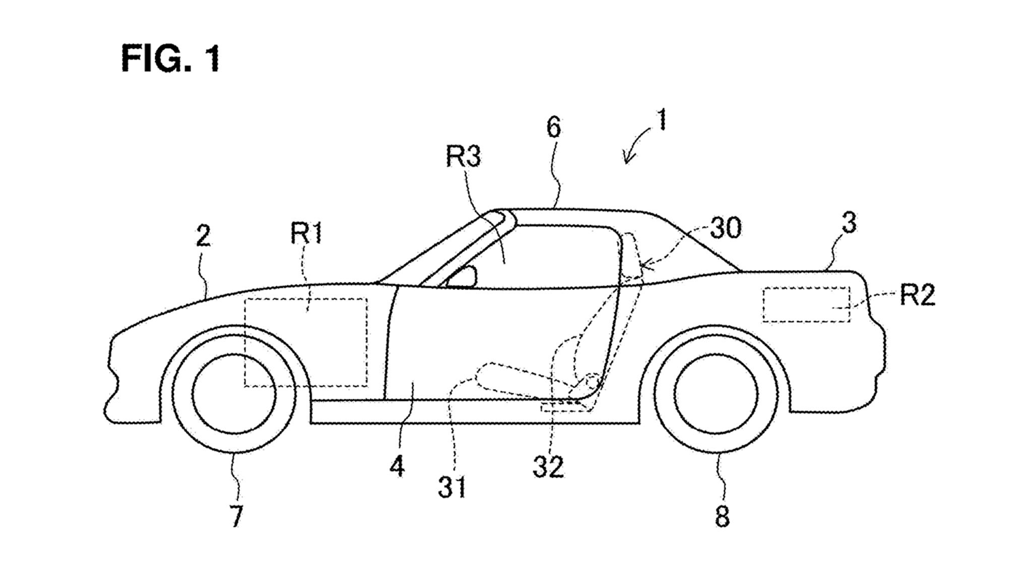 Mazda Miata EV patent 3