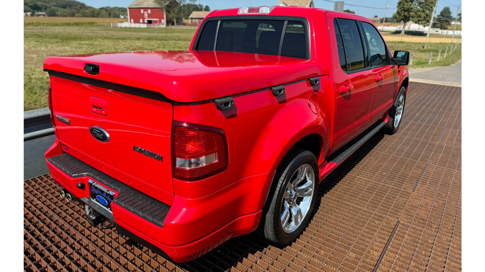 016 2008 ford explorer sport trac adrenalin red rear thre quarter