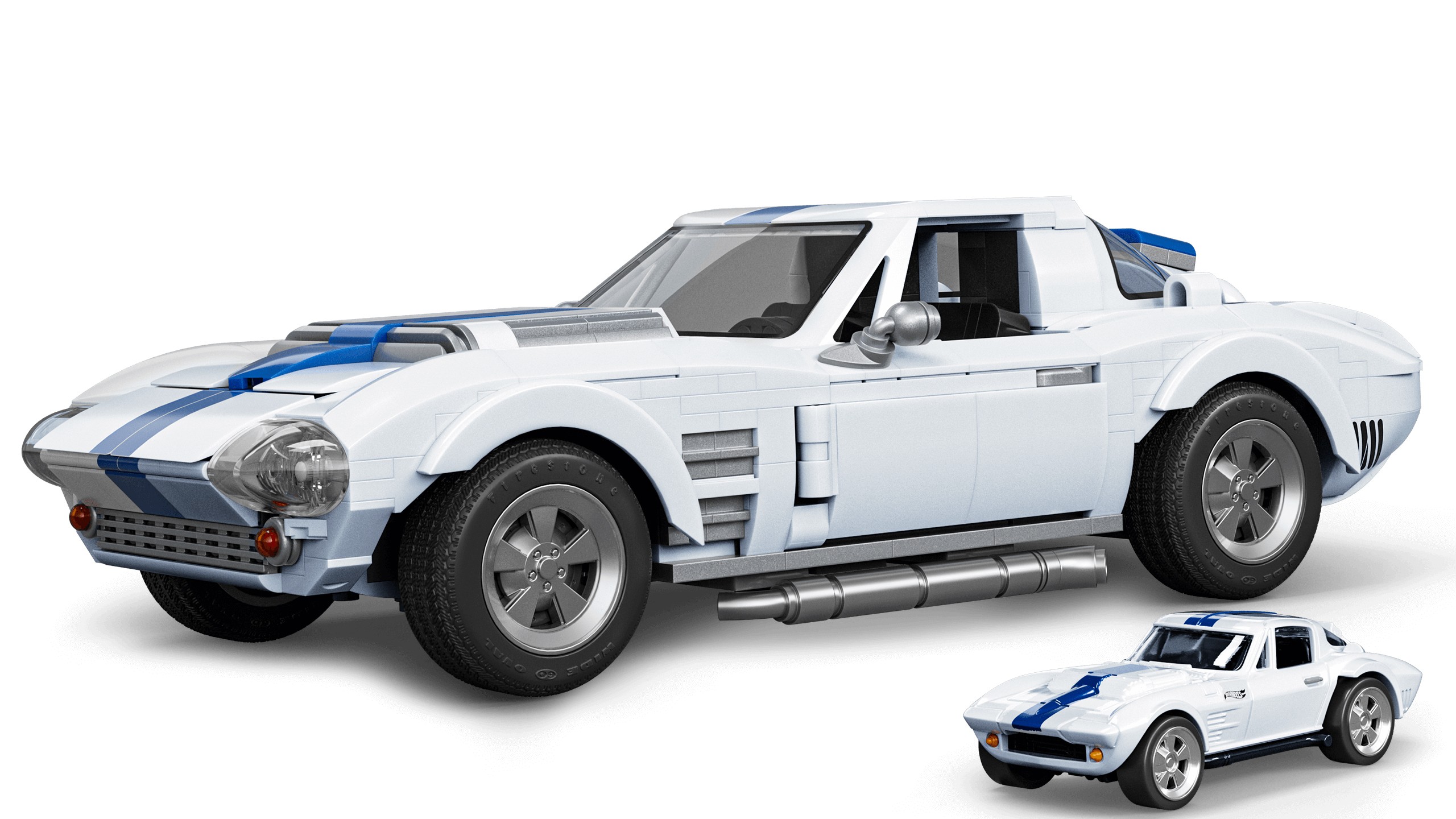 Mattel Hot Wheels Brick Shop 1