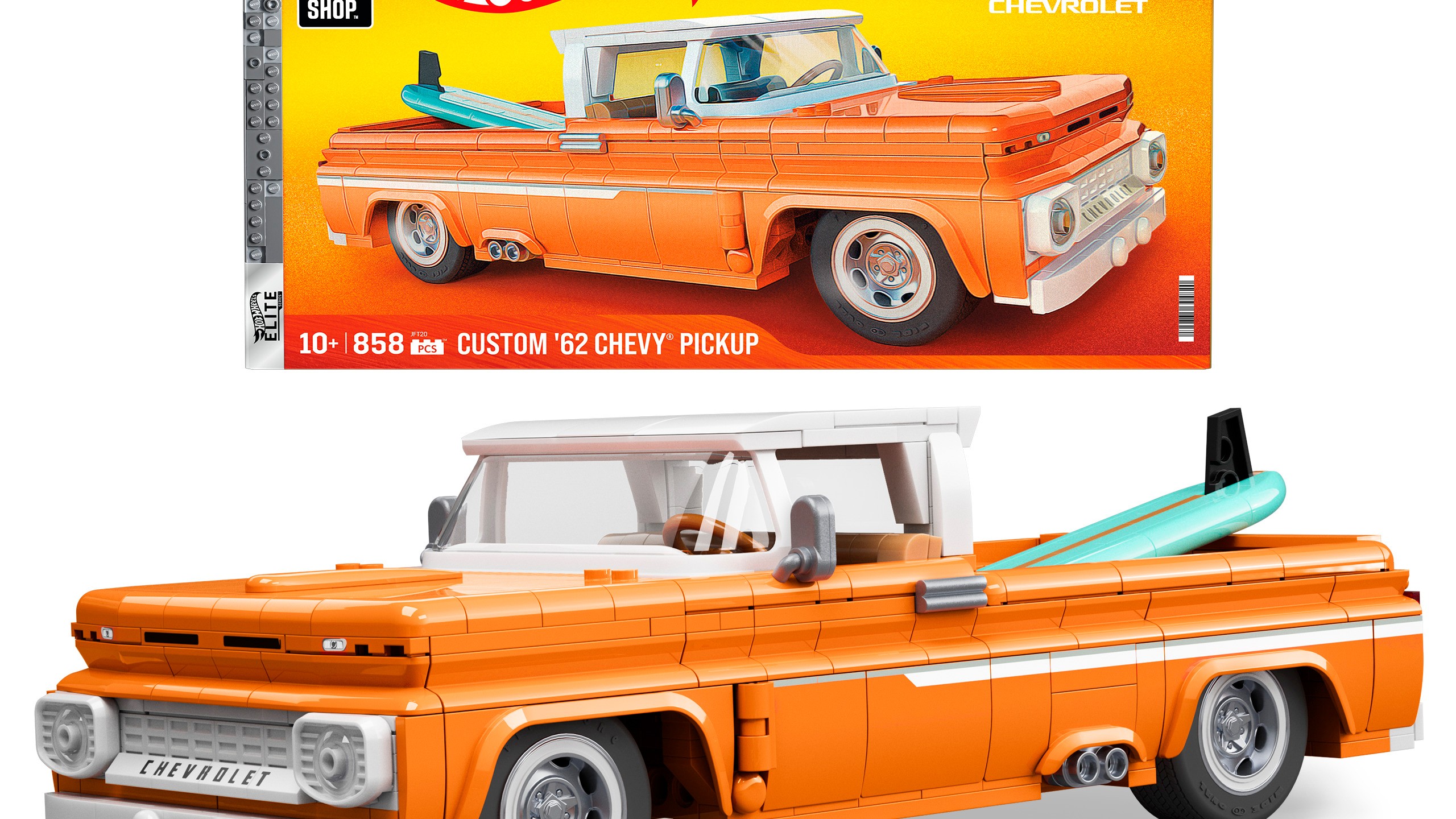 Mattel Hot Wheels Brick Shop 10