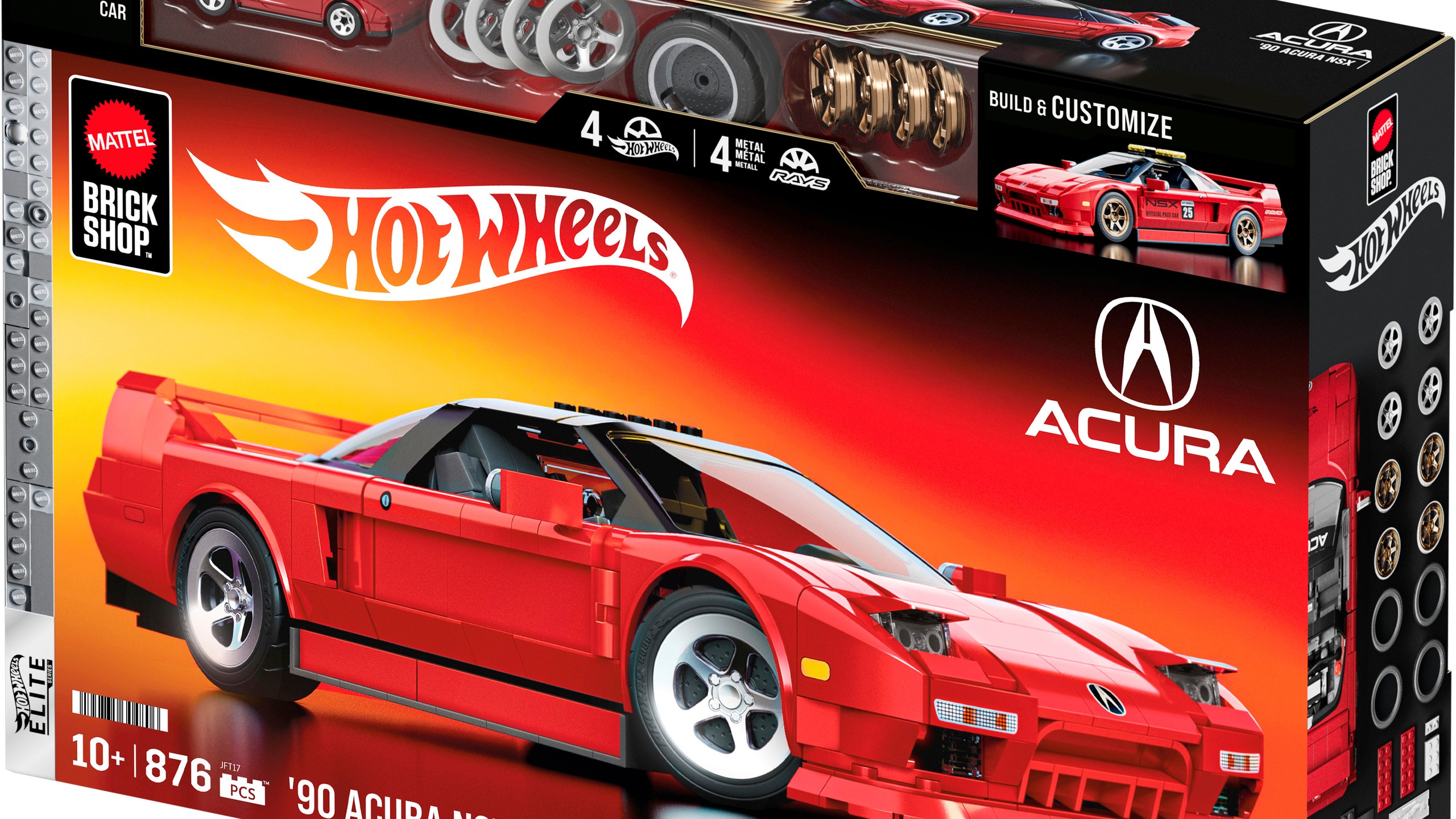 Mattel Hot Wheels Brick Shop 11