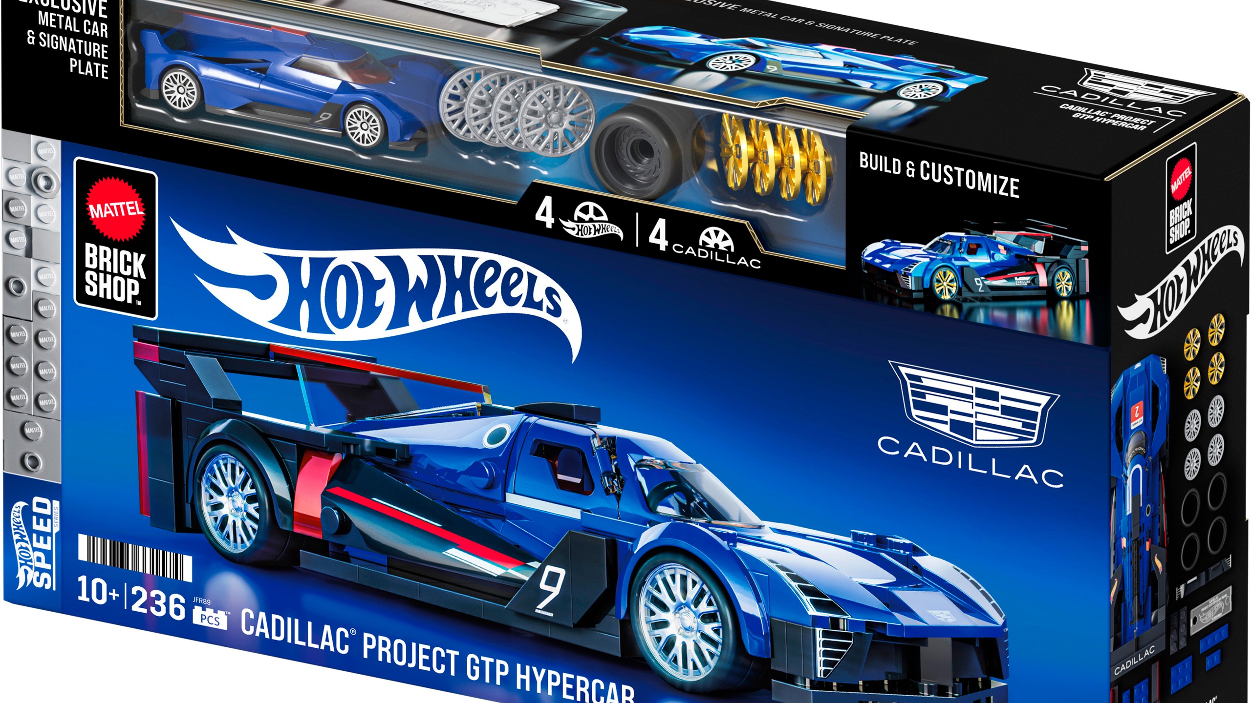 Mattel Hot Wheels Brick Shop 17