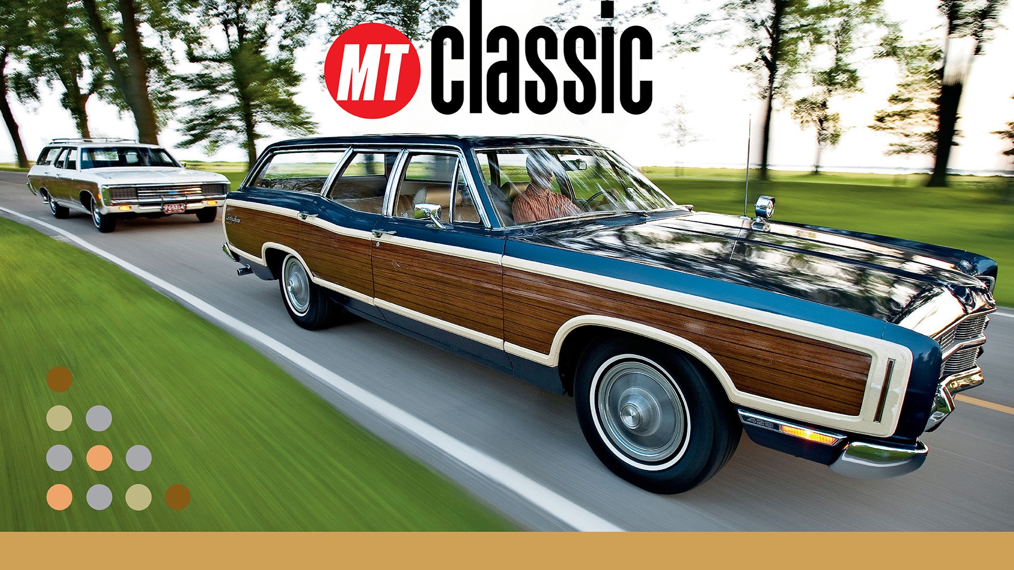 000 1969 Chevrolet Kingswood Estate 1969 Ford Country Squire motortrend classic