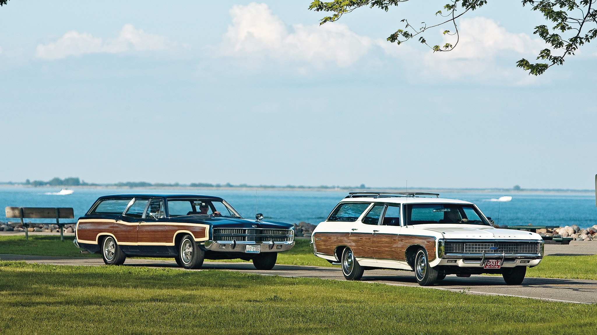 002 1969 chevrolet kingswood estate vs ford country squire