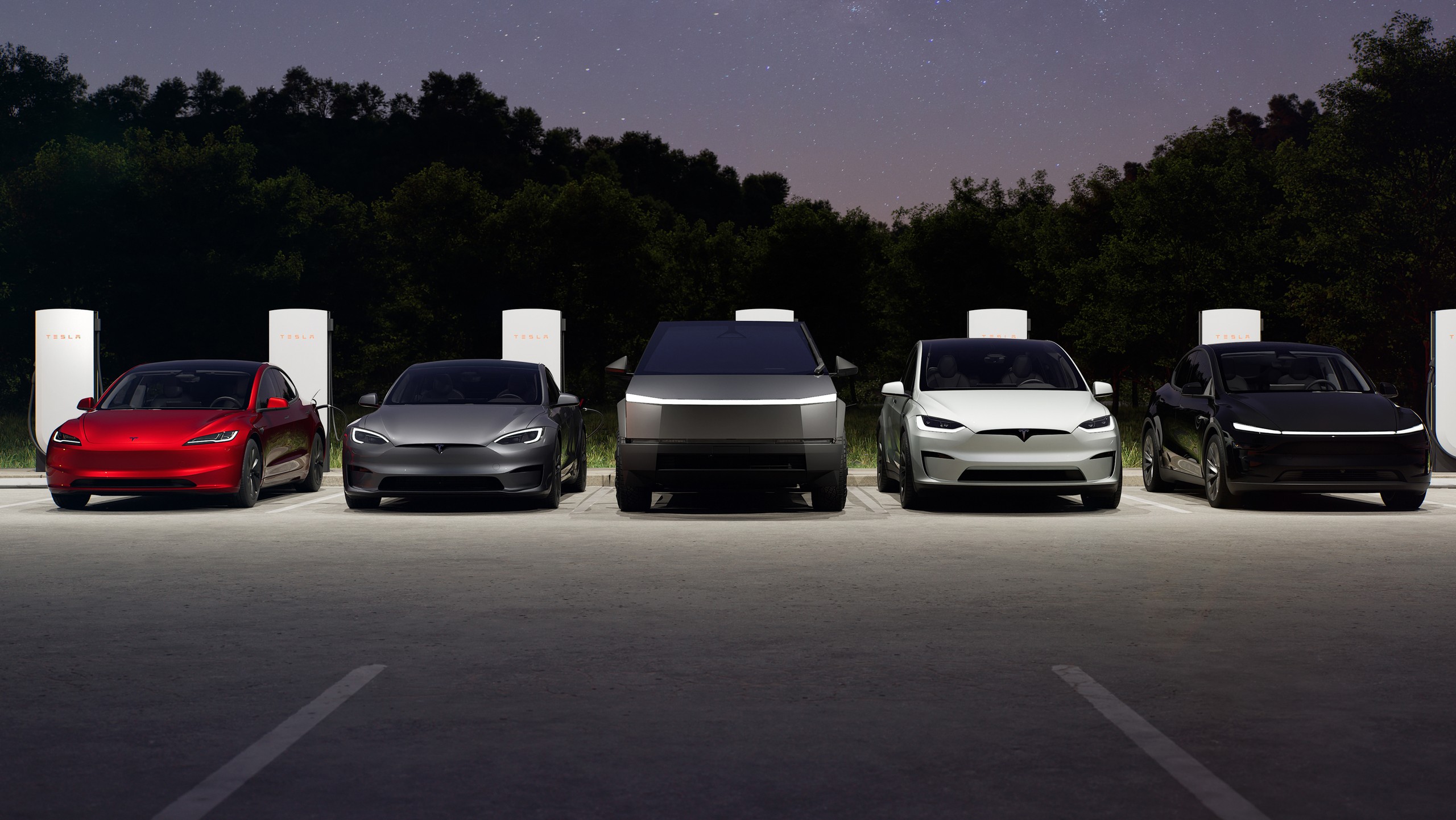 Tesla group photo