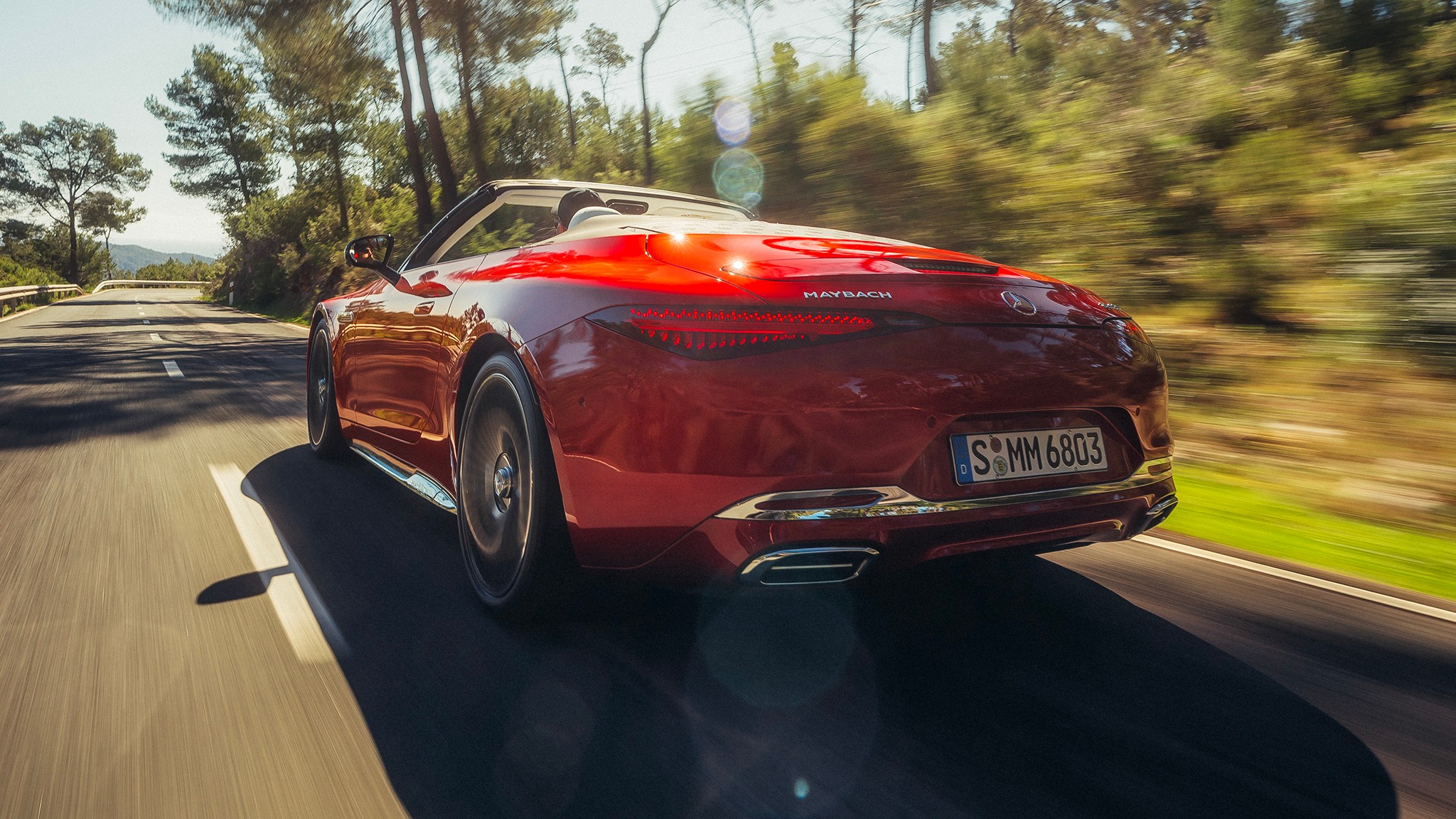 7 2026 Mercedes Maybach SL680 Red First Drive