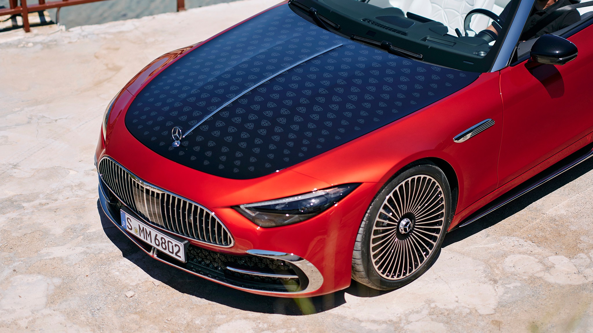 33 2026 Mercedes Maybach SL680 Red First Drive