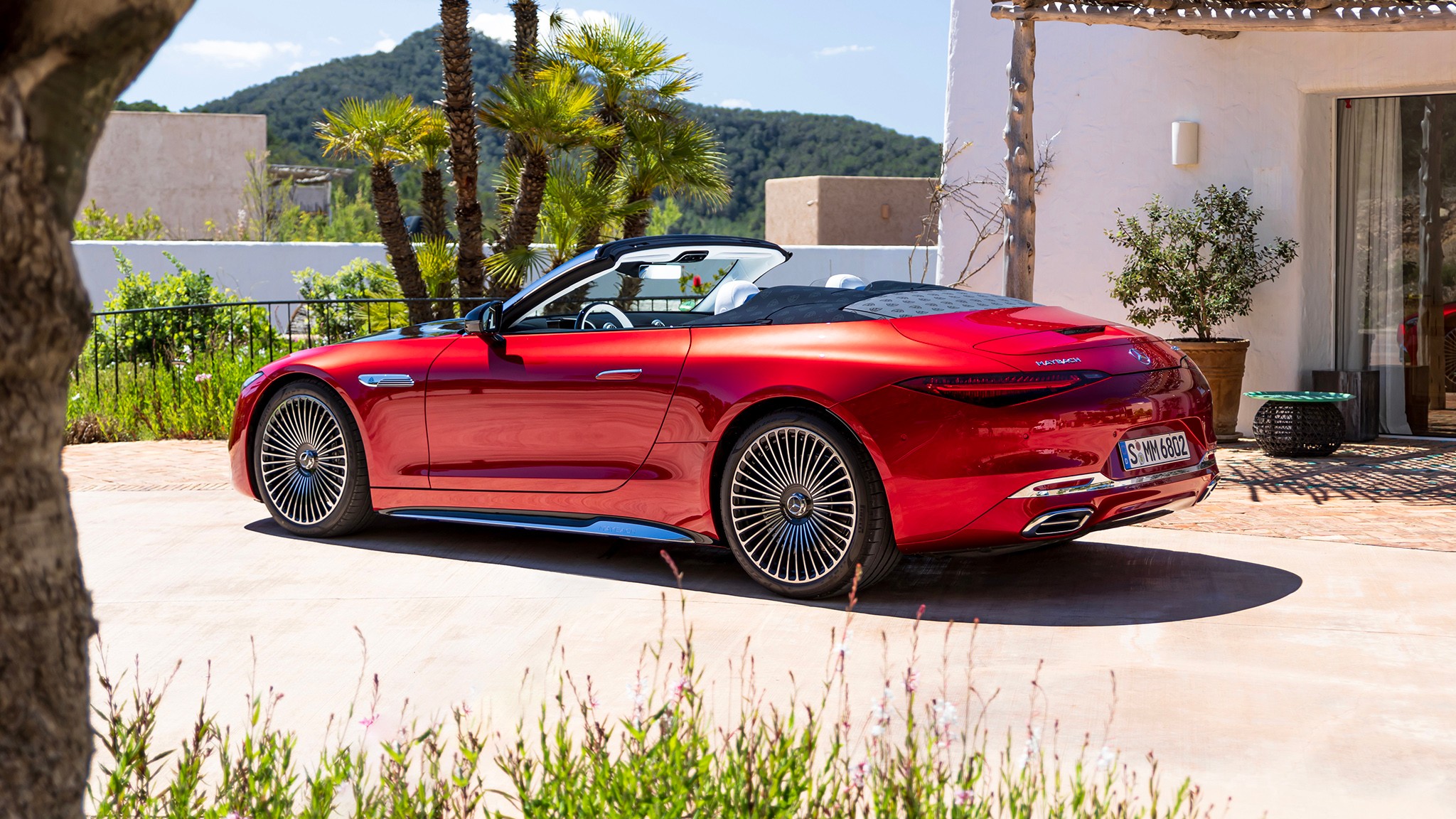 16 2026 Mercedes Maybach SL680 Red First Drive