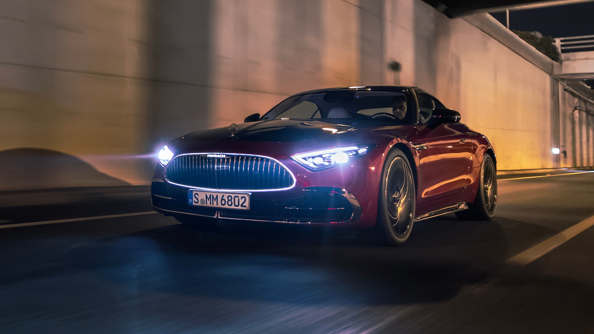 17 2026 Mercedes Maybach SL680 Red First Drive