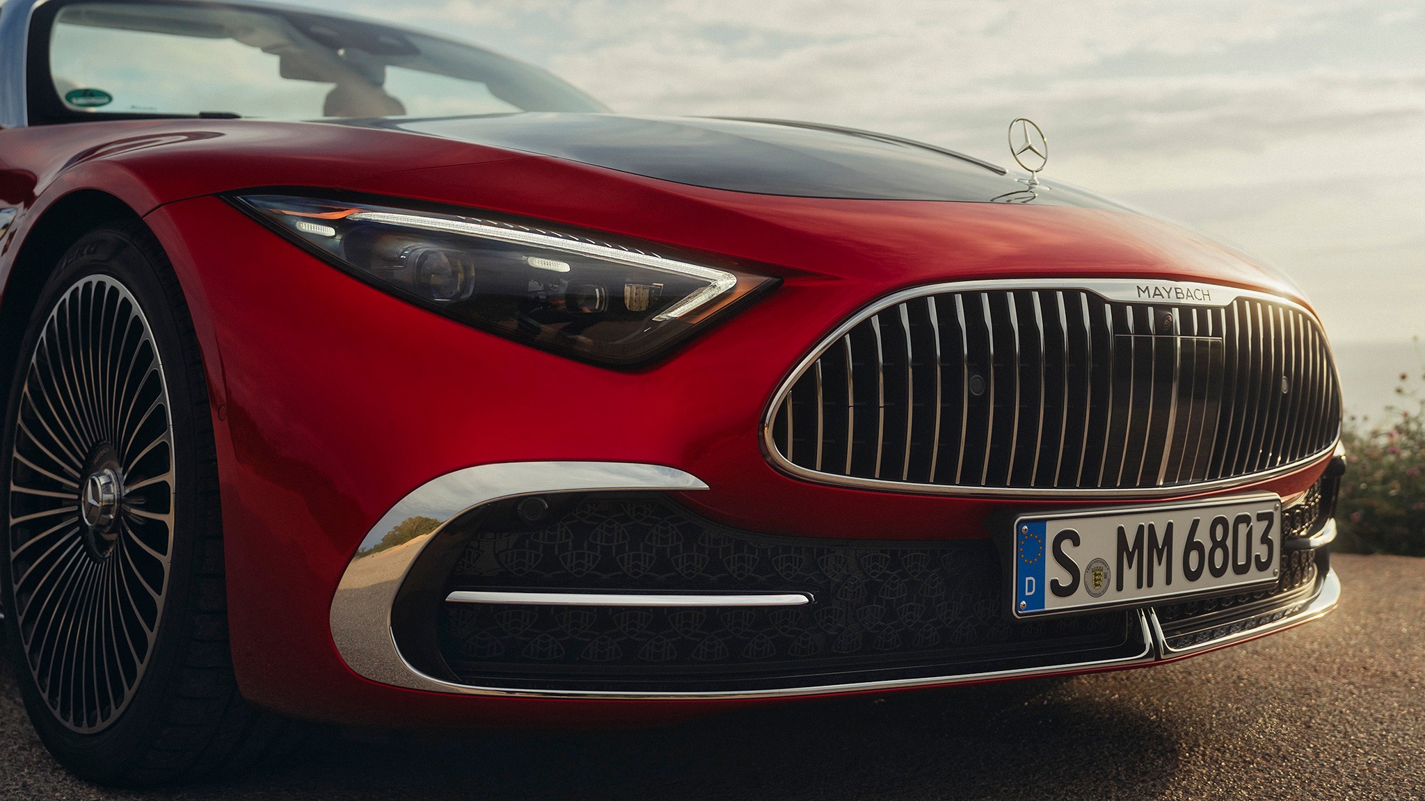 18 2026 Mercedes Maybach SL680 Red First Drive