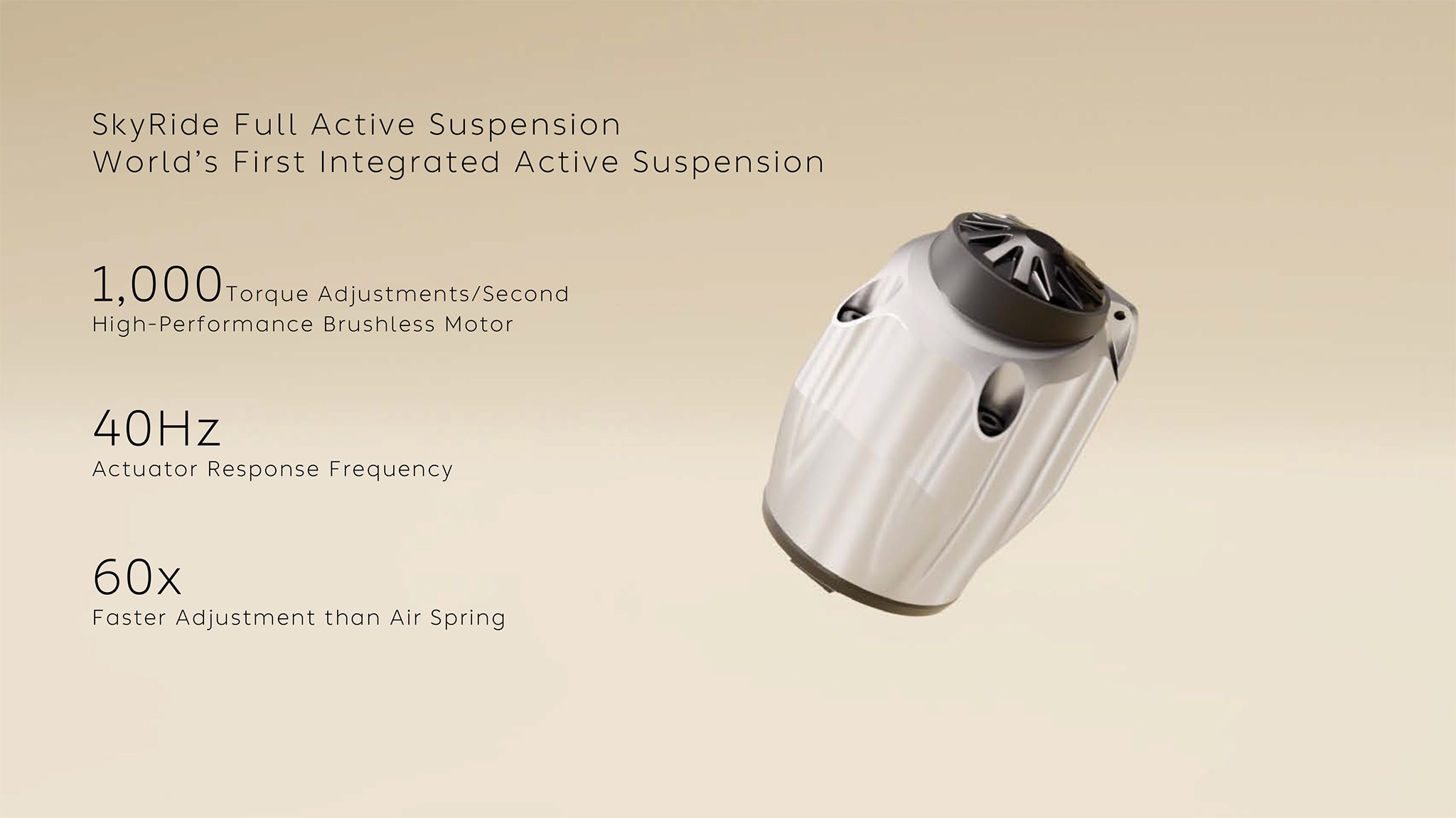 Nio ET9 SkyRide ClearMotion1 Pump Unit