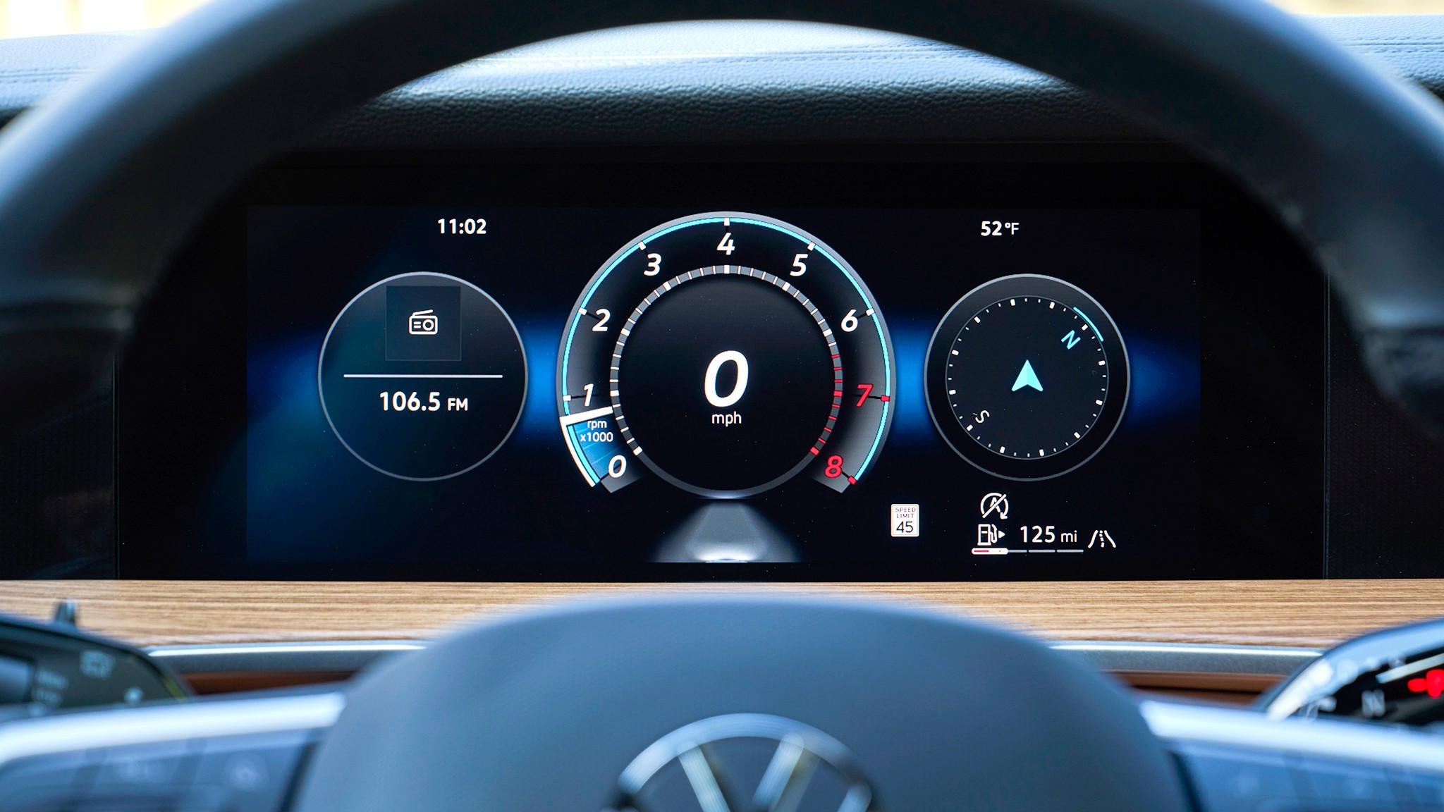 45 2025 Volkswagen Tiguan SEL R Line Avocado Green interior