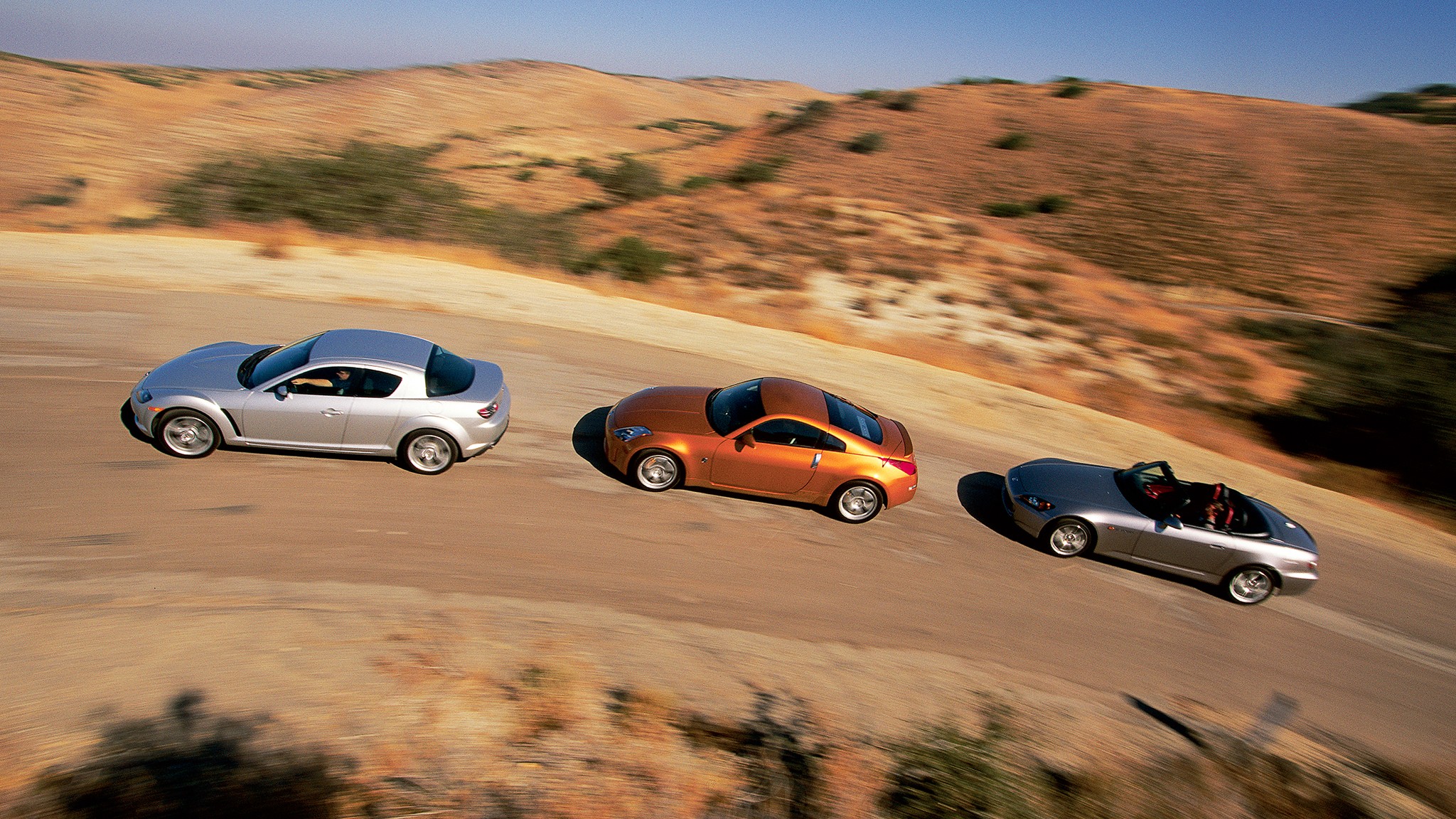 027 2004 honda s2000 mazda rx 8 nissan 350z