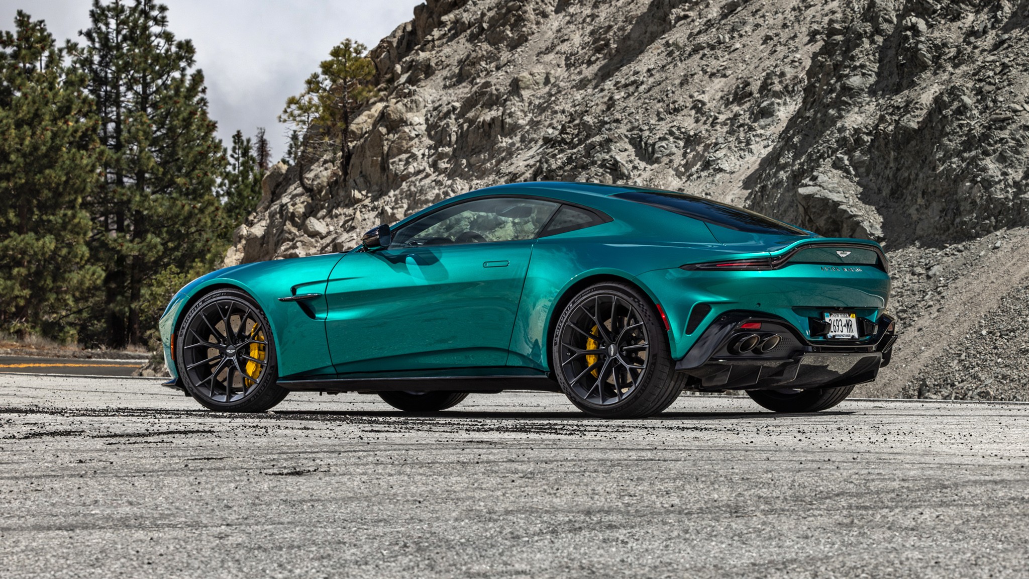 017 2025 Aston Martin Vantage Rear Three Quarter